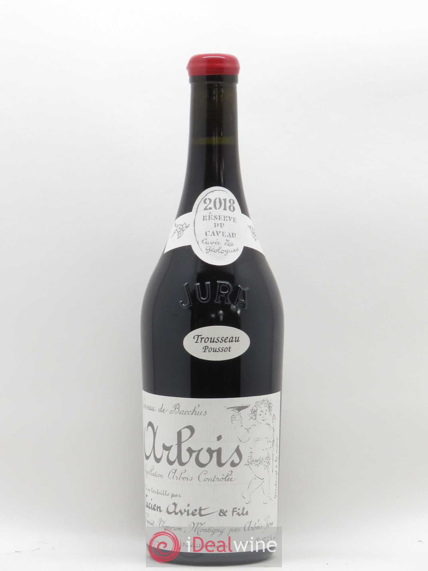Arbois Trousseau Poussot Cuvée des Géologues Lucien Aviet (Domaine) (sans prix de réserve) 2018 - Lot de 1 bouteille - 0
