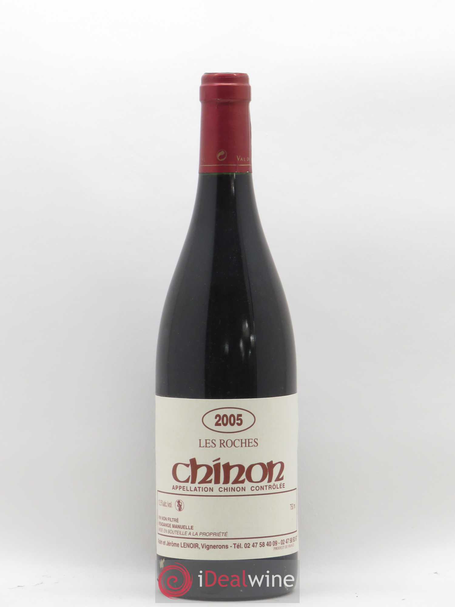 Chinon Les Roches Lenoir (Domaine) 2005 - Lot de 1 bouteille - 0