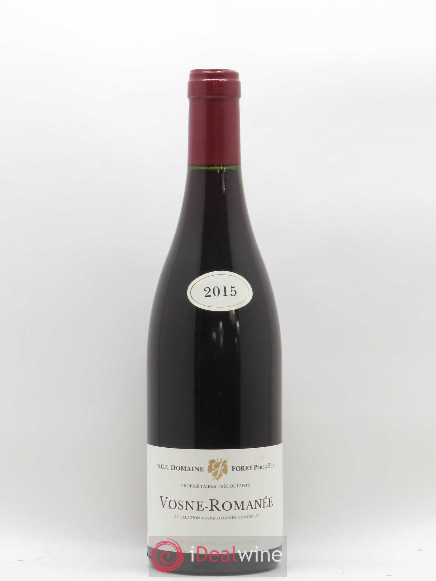 Vosne-Romanée Domaine Régis Forey 2015 - Posten von 1 Flasche - 0