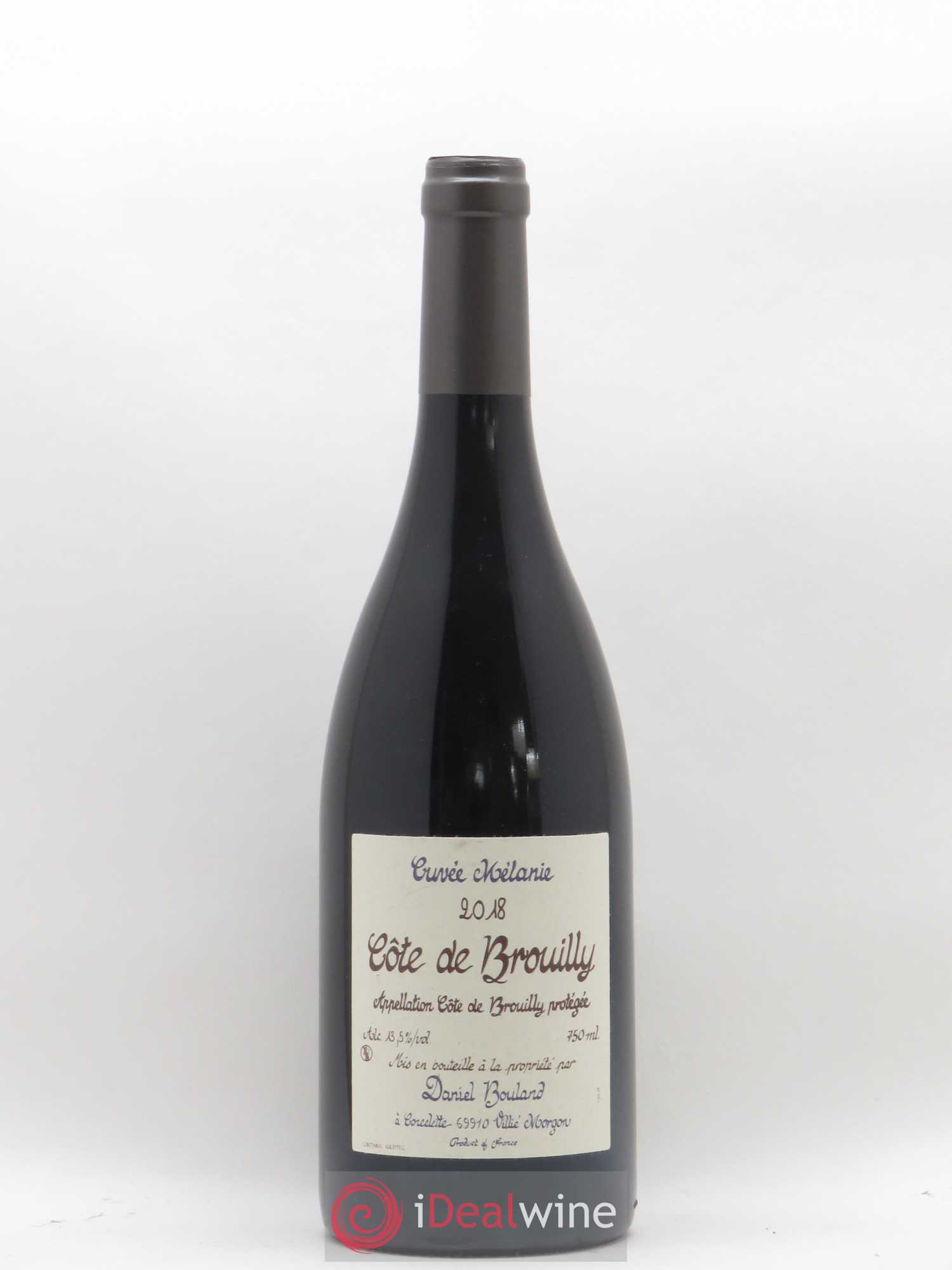 Côte de Brouilly Cuvée Mélanie Daniel Bouland (Domaine) 2018 - Lot de 1 bouteille - 0