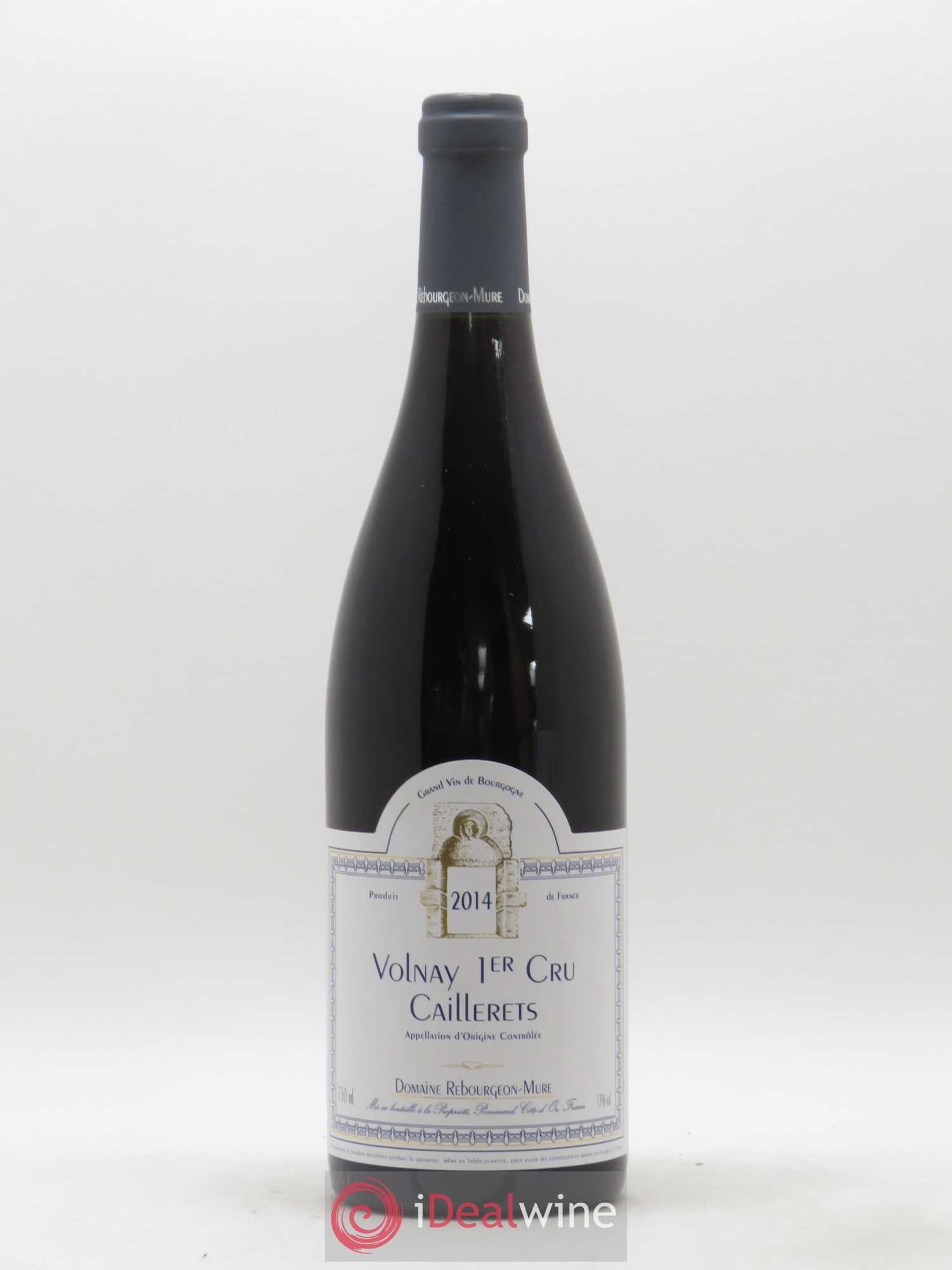 Volnay 1er Cru Caillerets Domaine Rebourgeon Mure 2014 - Lot de 1 bouteille - 0