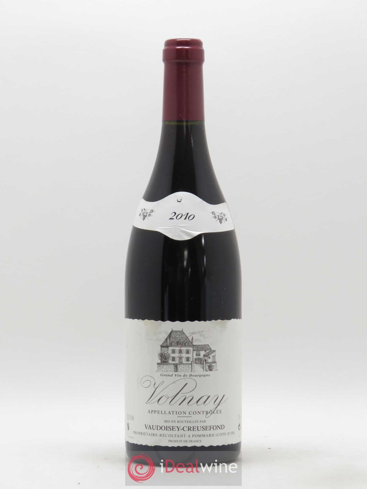 Volnay Domaine Vaudoisey-Creusefond 2010 - Lot de 1 bouteille - 0