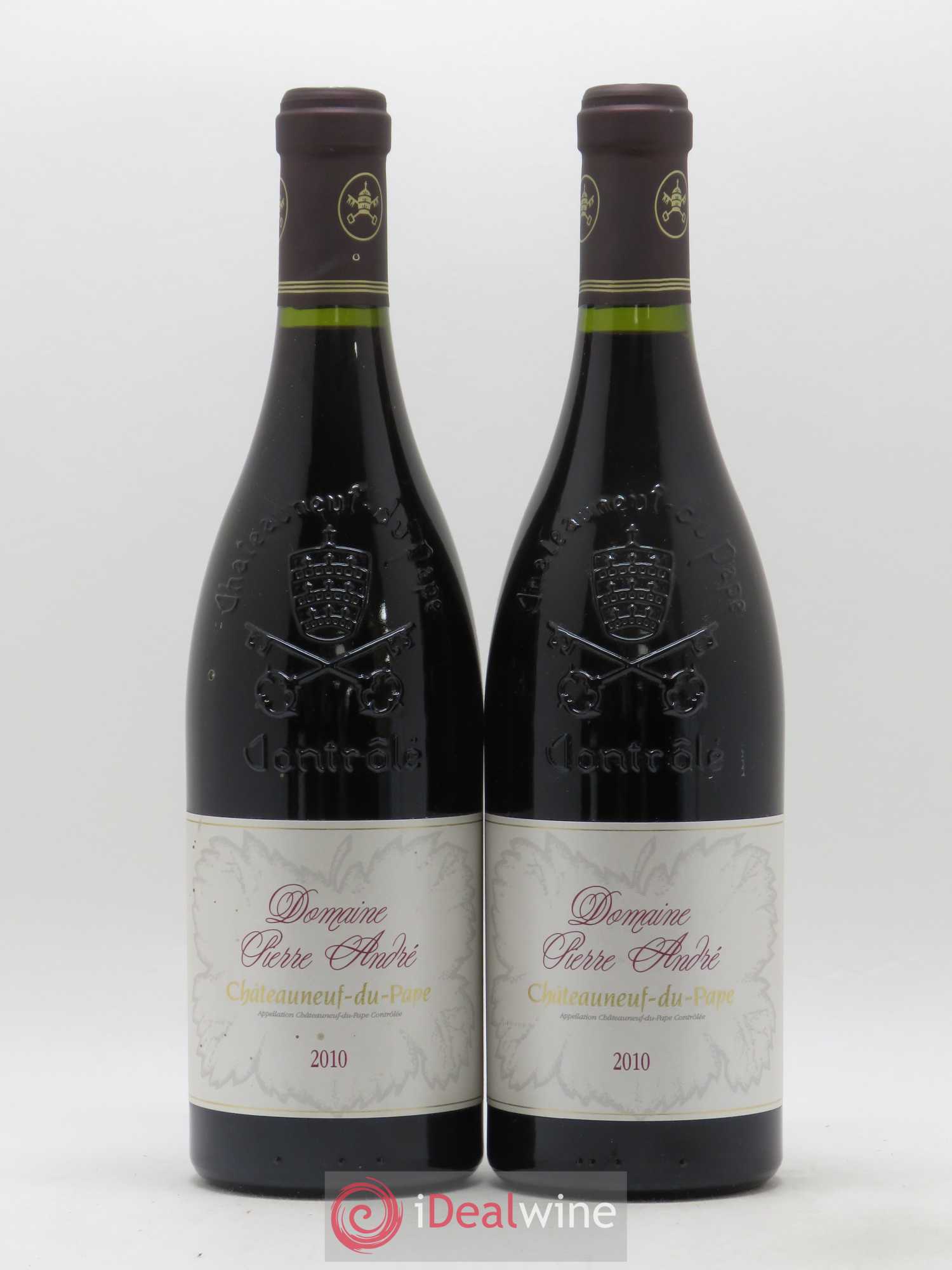 Châteauneuf-du-Pape Pierre André (Domaine) 2010 - Lot de 2 bouteilles - 0