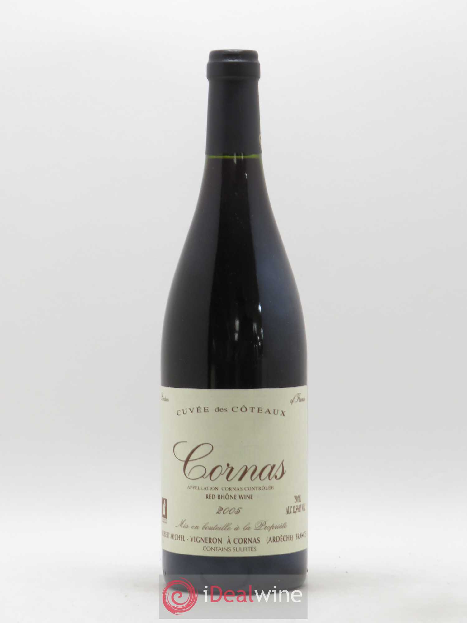 Cornas Cuvée des Coteaux Robert Michel 2005 - Lot de 1 bouteille - 0