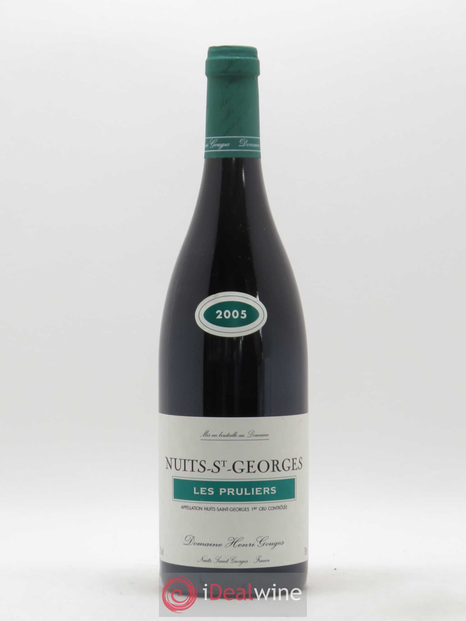 Nuits-Saint-Georges 1er Cru Les Pruliers Henri Gouges 2005 - Lot de 1 bouteille - 0