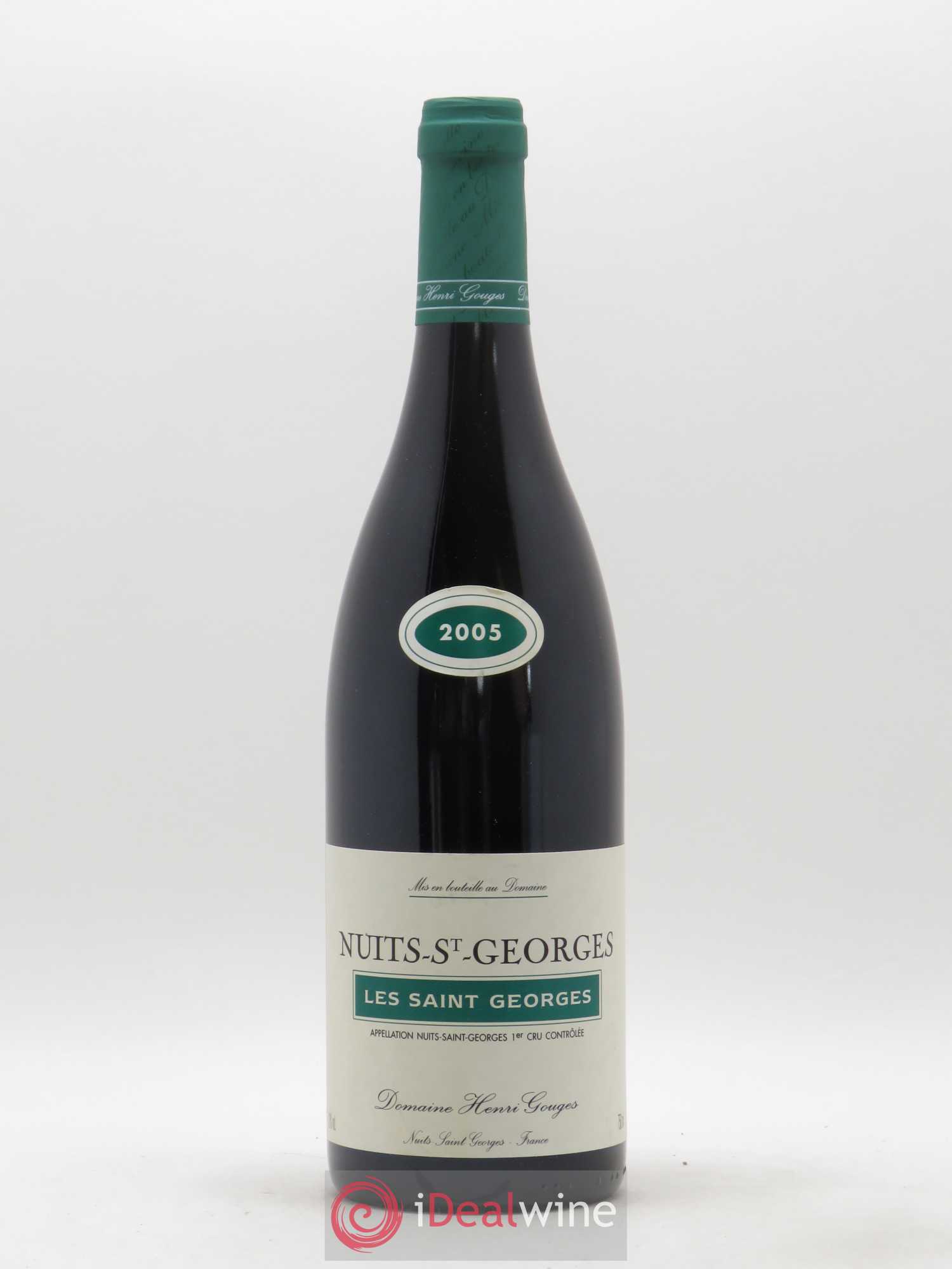 Nuits-Saint-Georges 1er Cru Les Saints Georges Henri Gouges 2005 - Lot de 1 bouteille - 0
