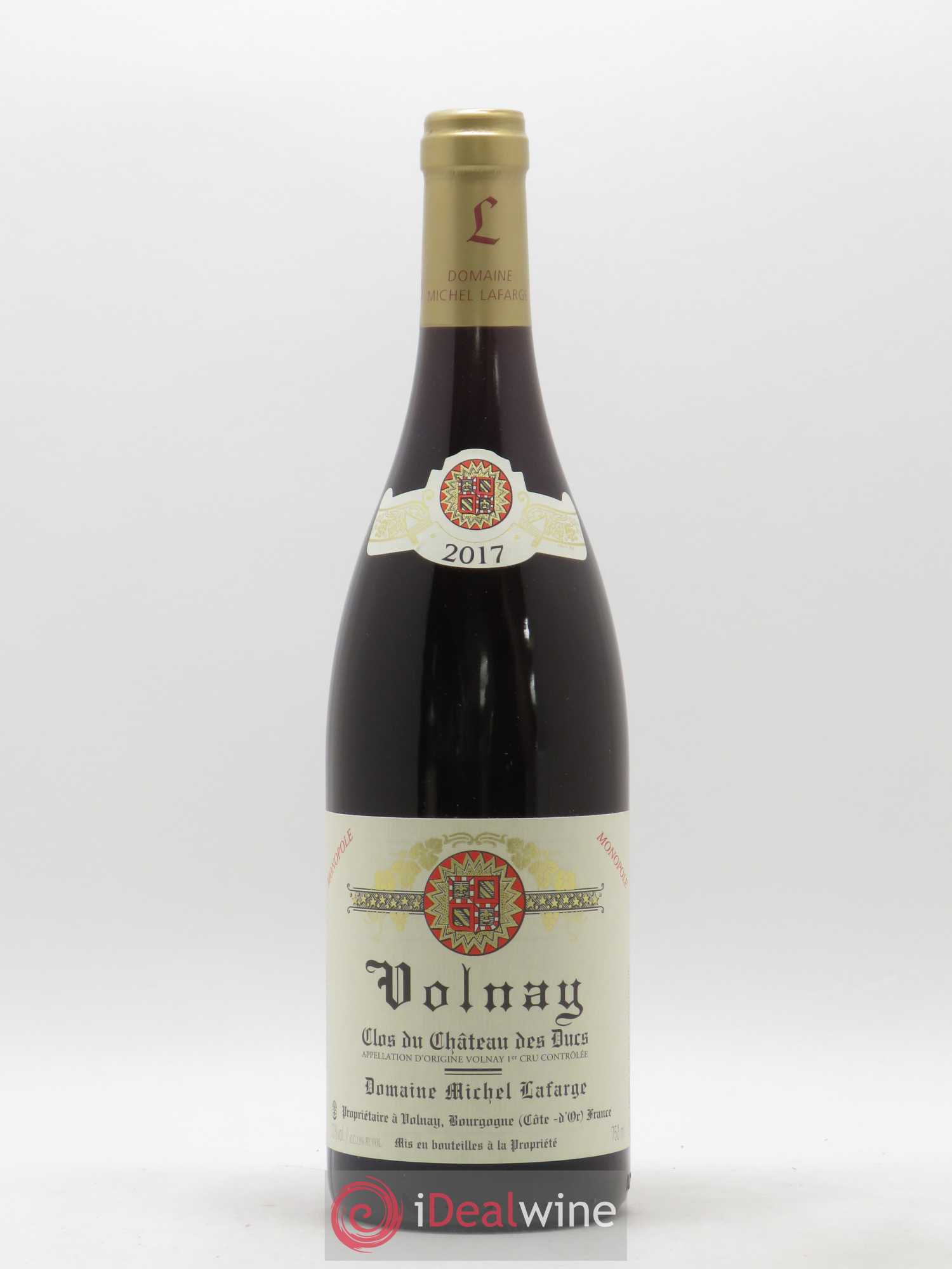 Volnay 1er Cru Clos du Château des Ducs Lafarge (Domaine) 2017 - Lot de 1 bouteille - 0