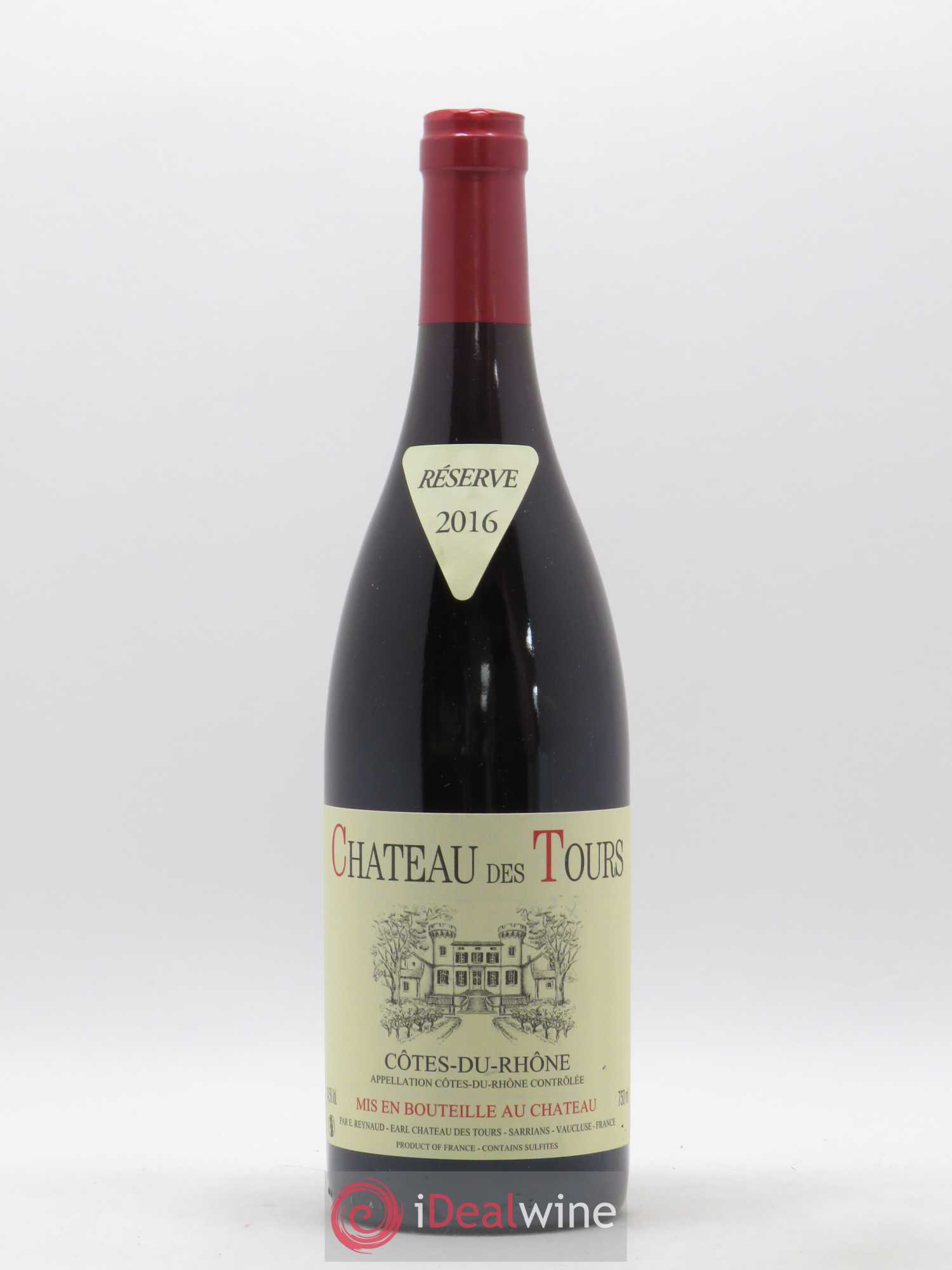 Côtes-du-Rhône Château des Tours Emmanuel Reynaud (sans prix de réserve) 2016 - Lot de 1 bouteille - 0