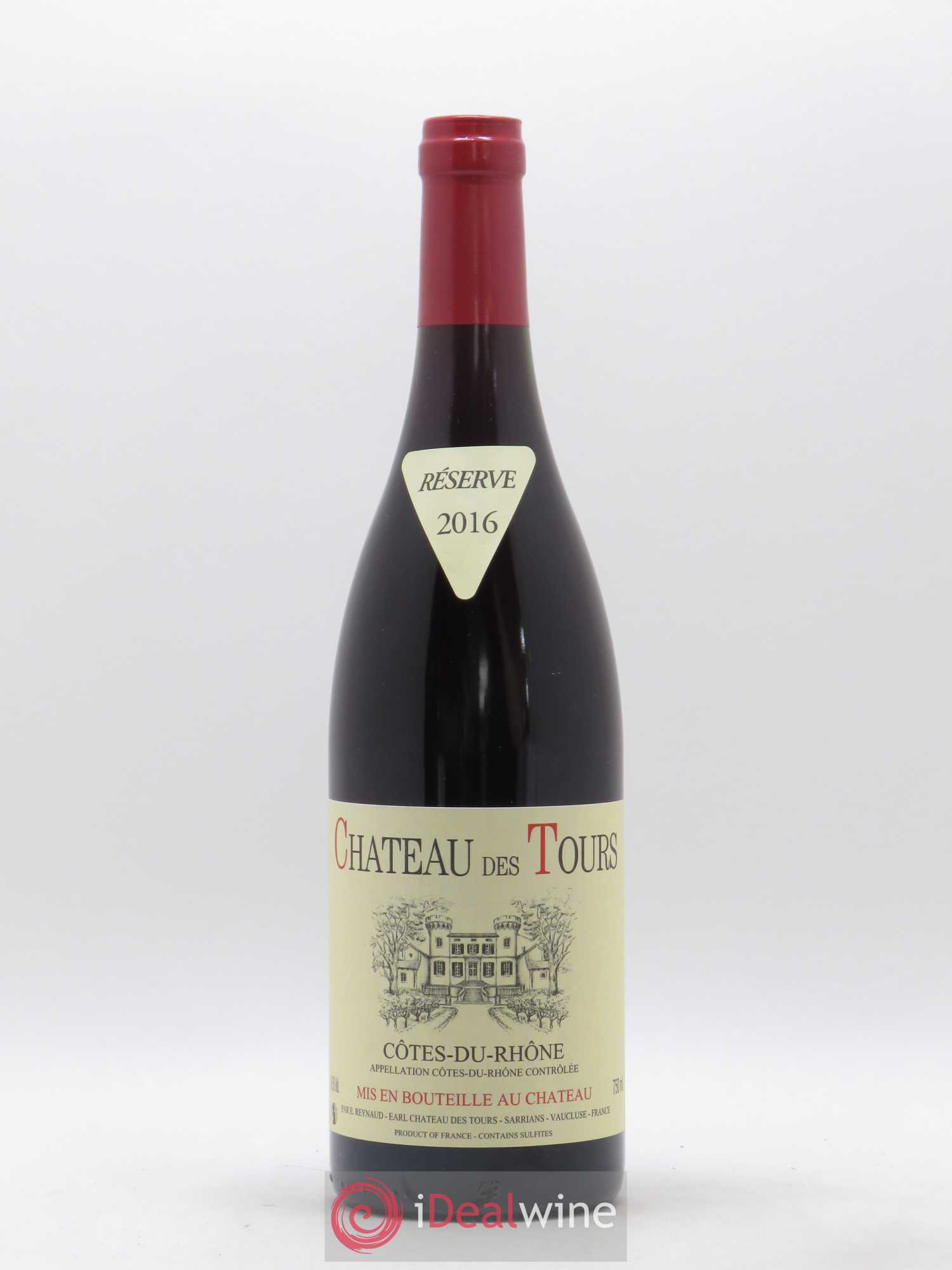 Côtes-du-Rhône Château des Tours Emmanuel Reynaud 2016 - Lot de 1 bouteille - 0
