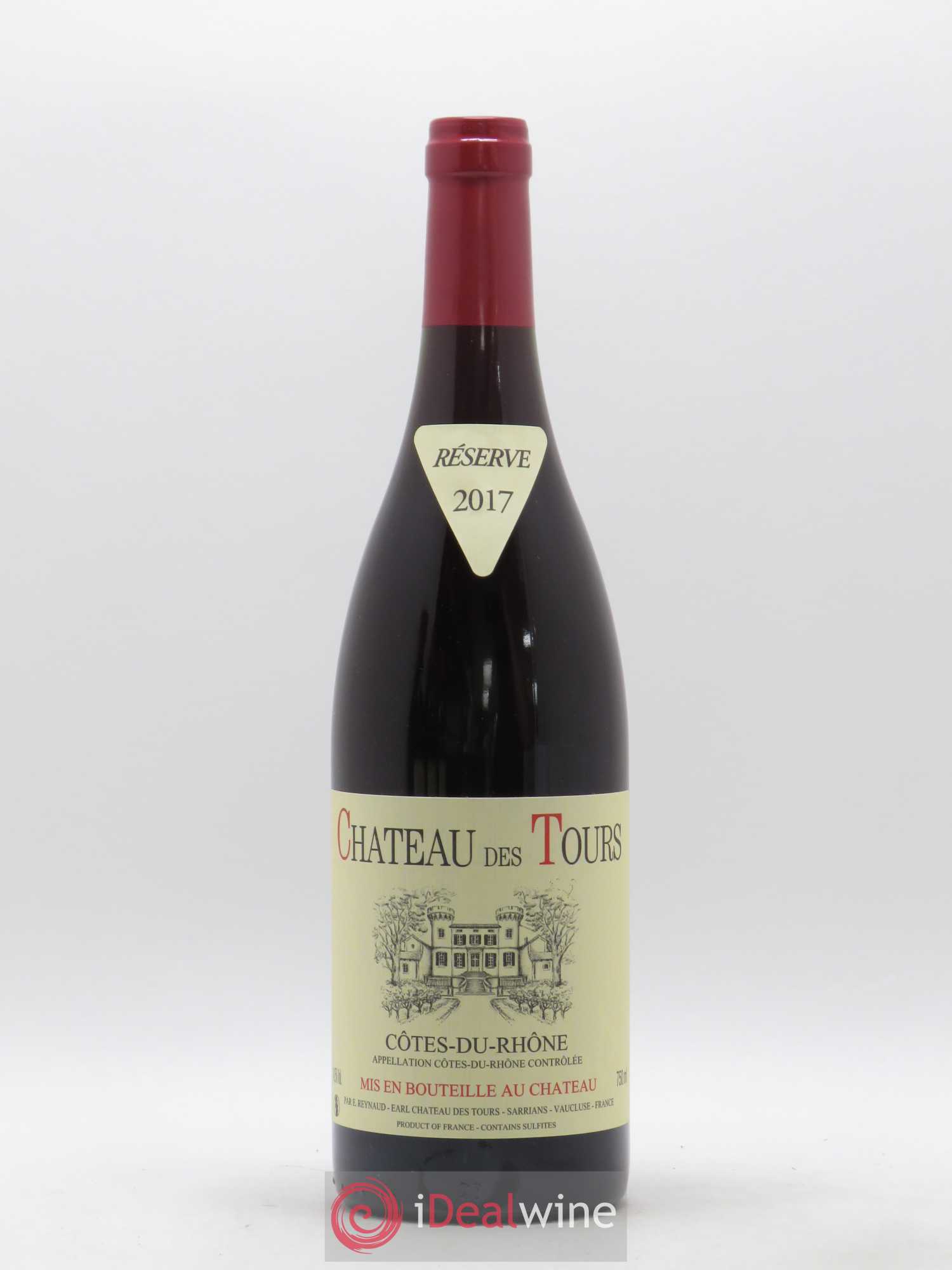 Côtes-du-Rhône Château des Tours Emmanuel Reynaud 2017 - Lot de 1 bouteille - 0