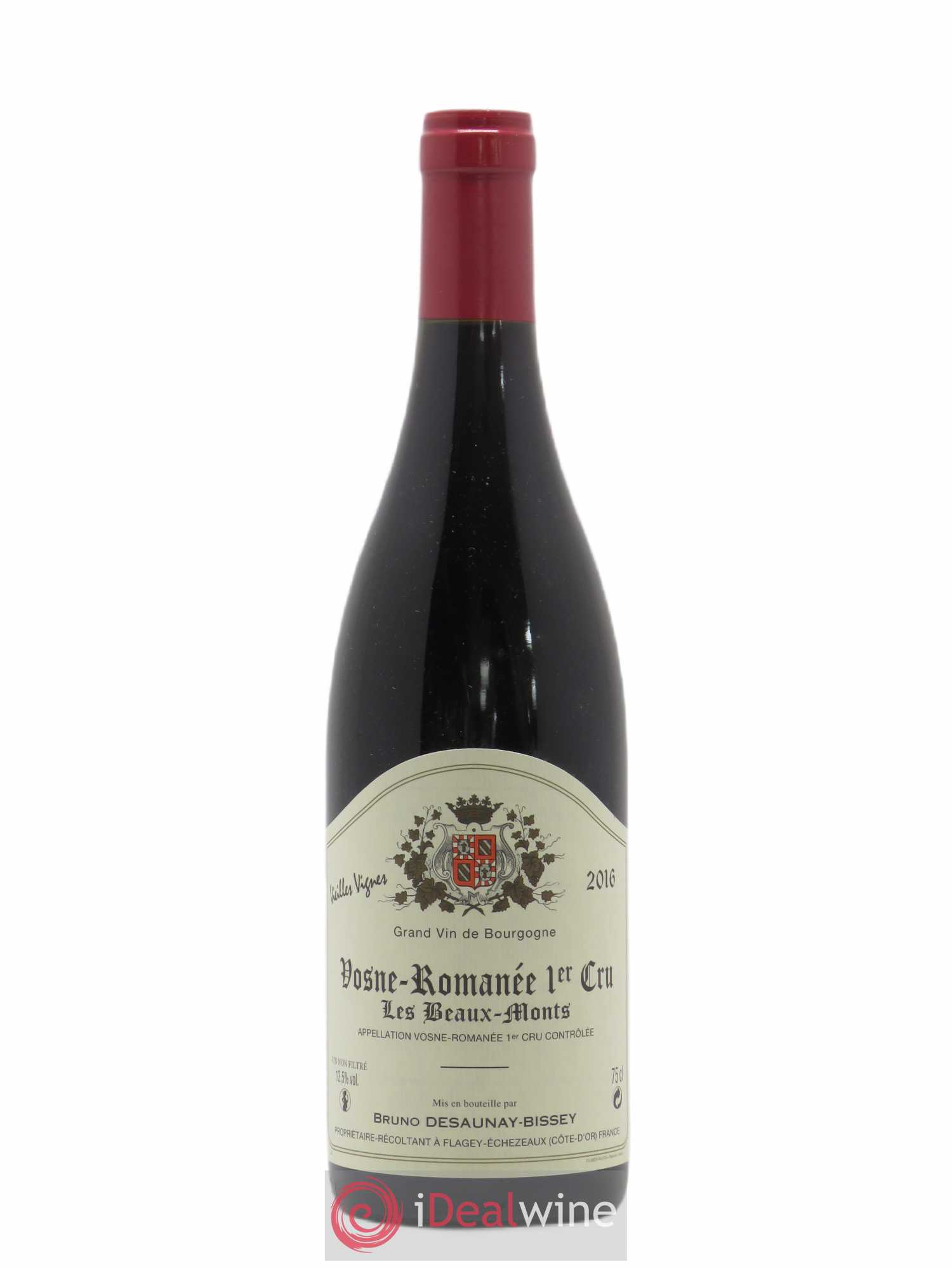 Vosne-Romanée 1er Cru Les Beaux Monts Vieilles Vignes Domaine Desaunay Bissey 2016 - Posten von 1 Flasche - 0