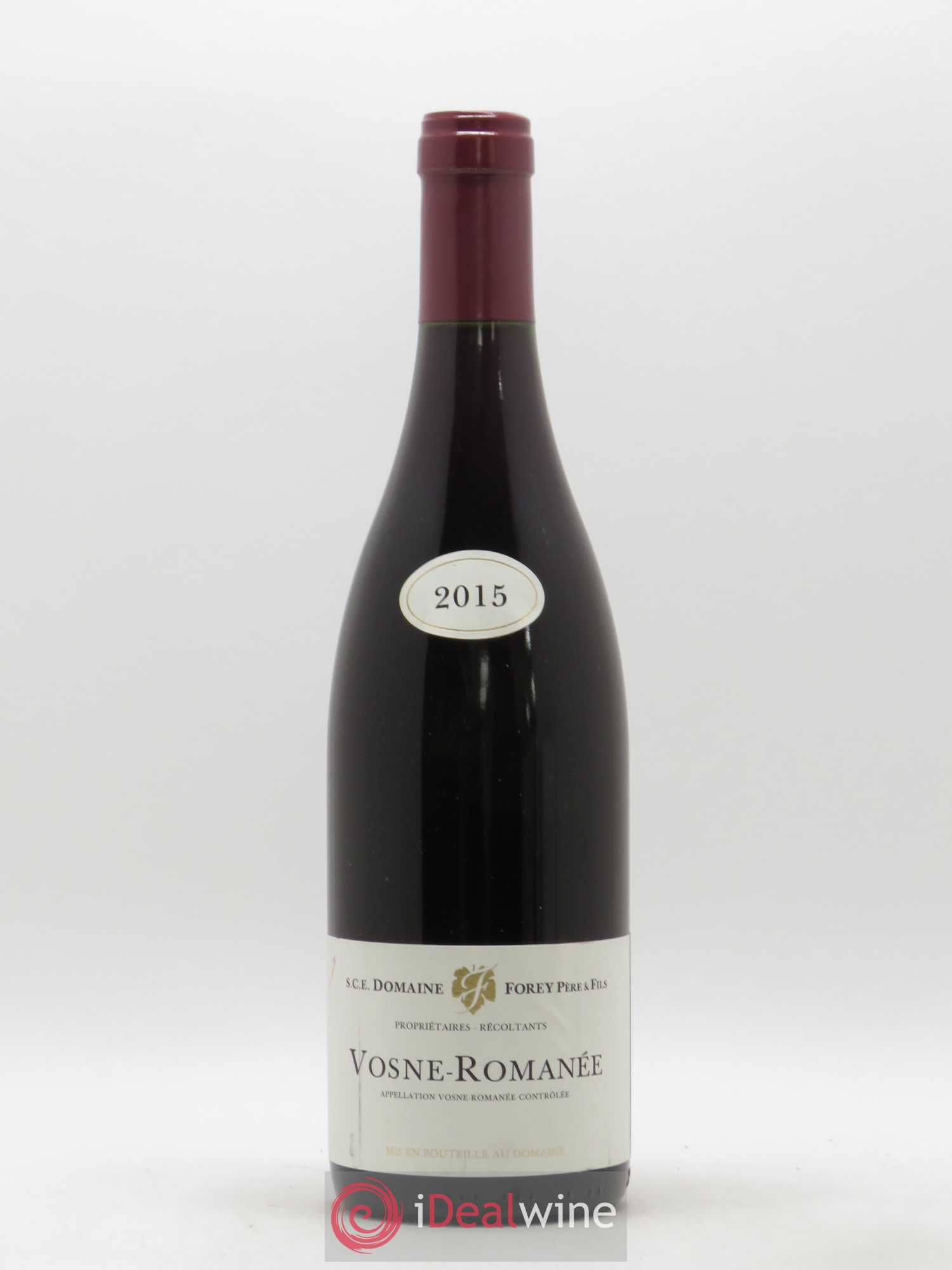 Vosne-Romanée Domaine Régis Forey 2015 - Posten von 1 Flasche - 0
