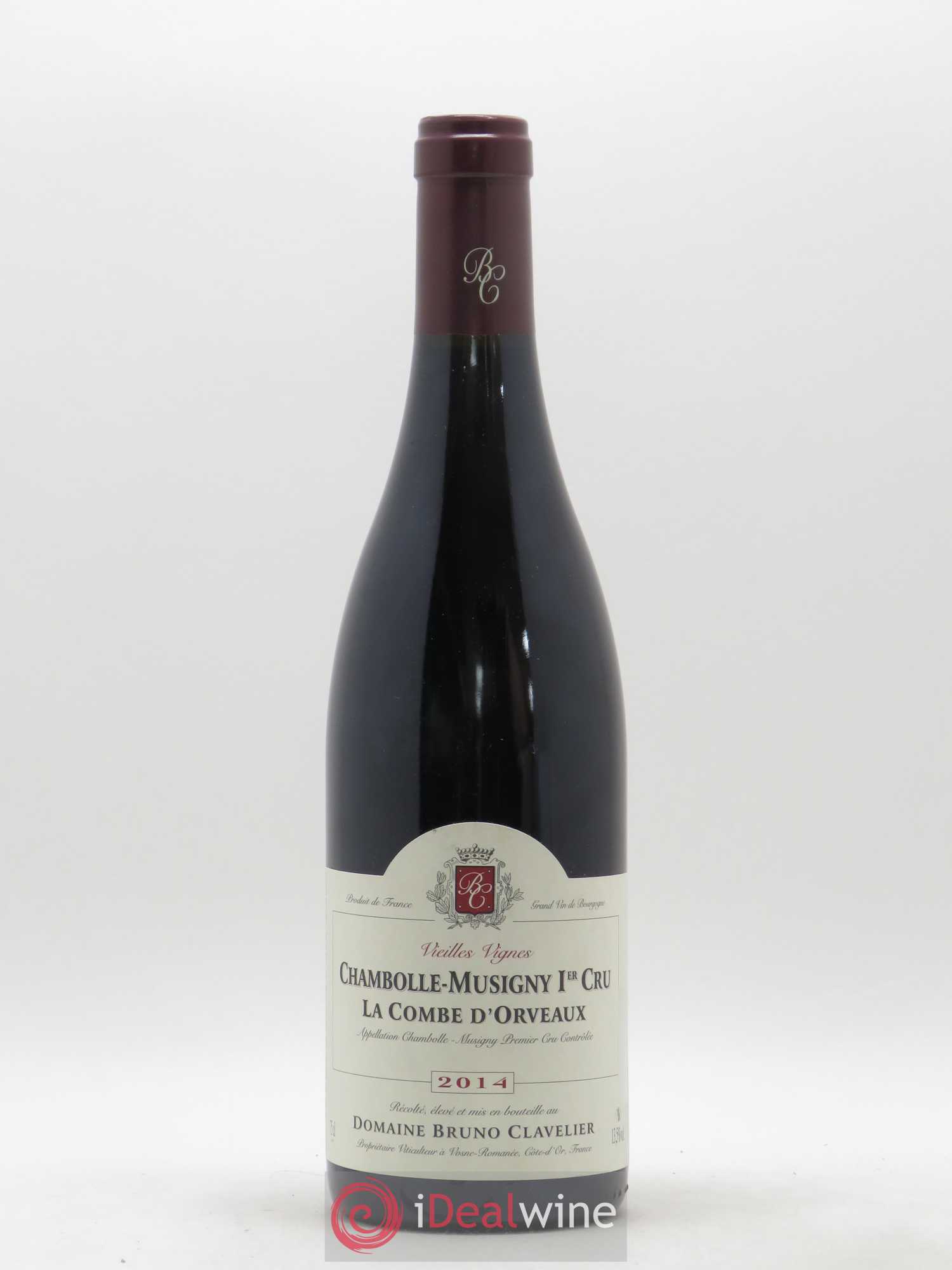 Chambolle-Musigny 1er Cru La Combe d'Orveaux Vieilles Vignes Bruno Clavelier 2014 - Lot de 1 bouteille - 0