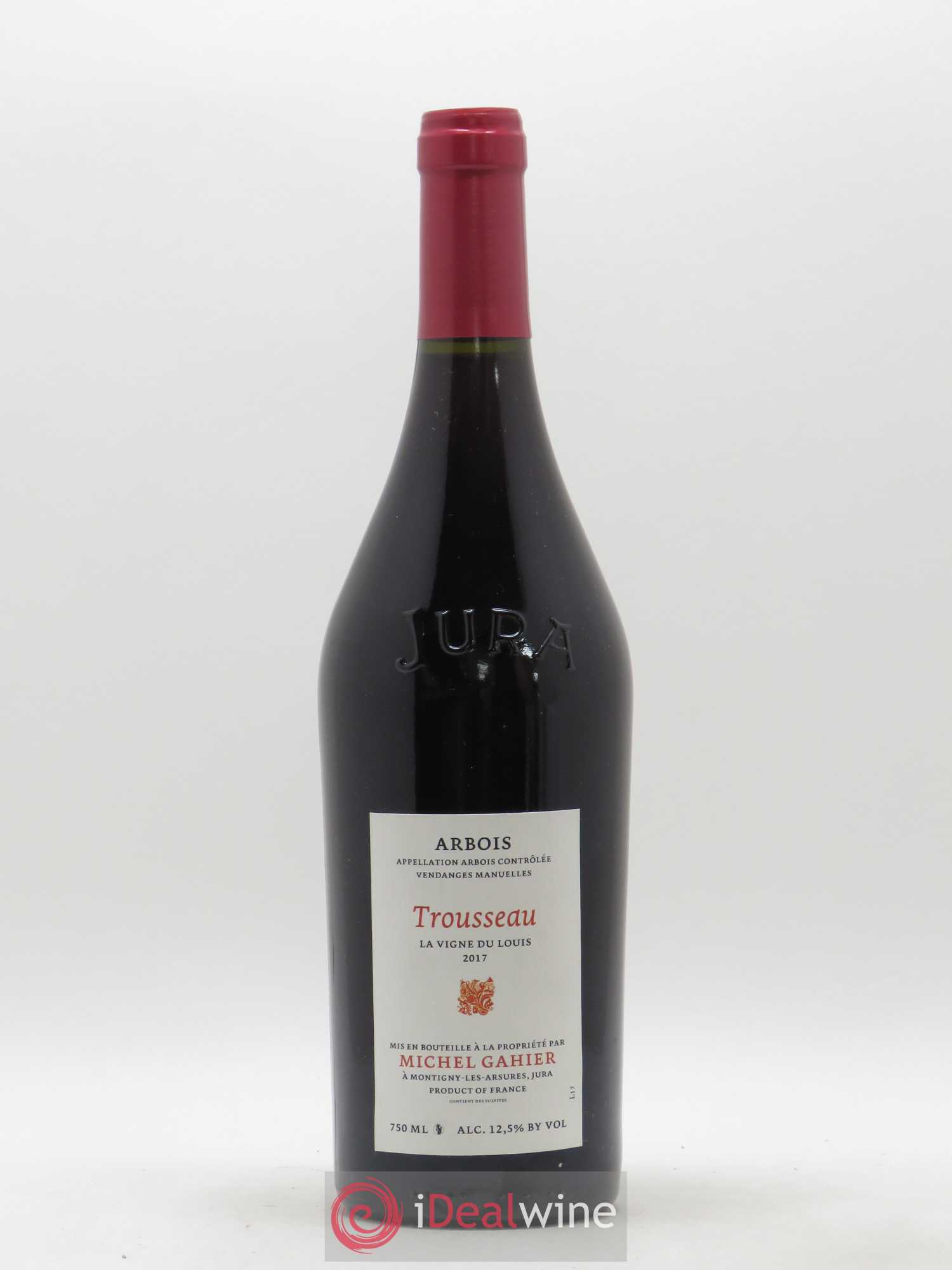 Arbois Trousseau La Vigne du Louis Domaine Michel Gahier 2017 - Posten von 1 Flasche - 0