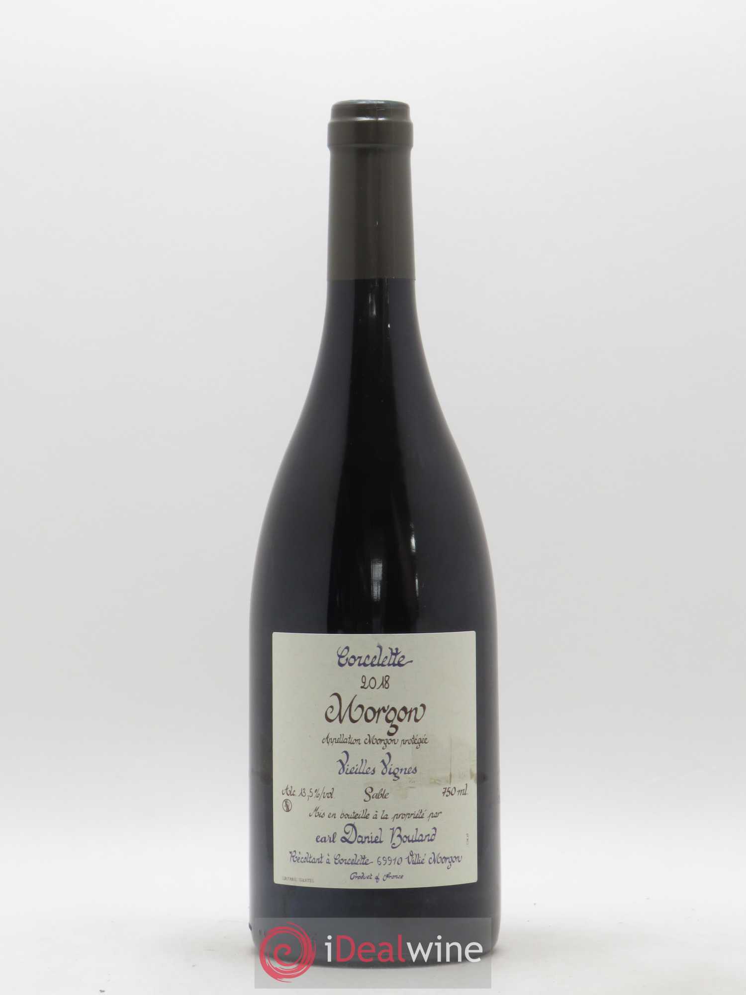 Morgon Corcelette Vieilles Vignes Sables Daniel Bouland (Domaine) 2018 - Lot de 1 bouteille - 0