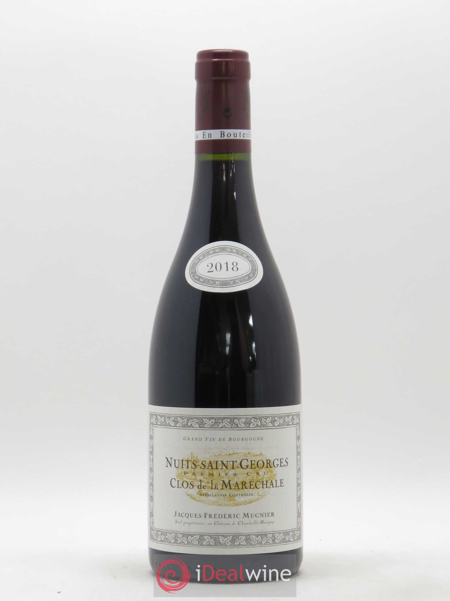 Nuits-Saint-Georges 1er Cru Clos de La Maréchale Jacques-Frédéric Mugnier 2018 - Lot de 1 bouteille - 0
