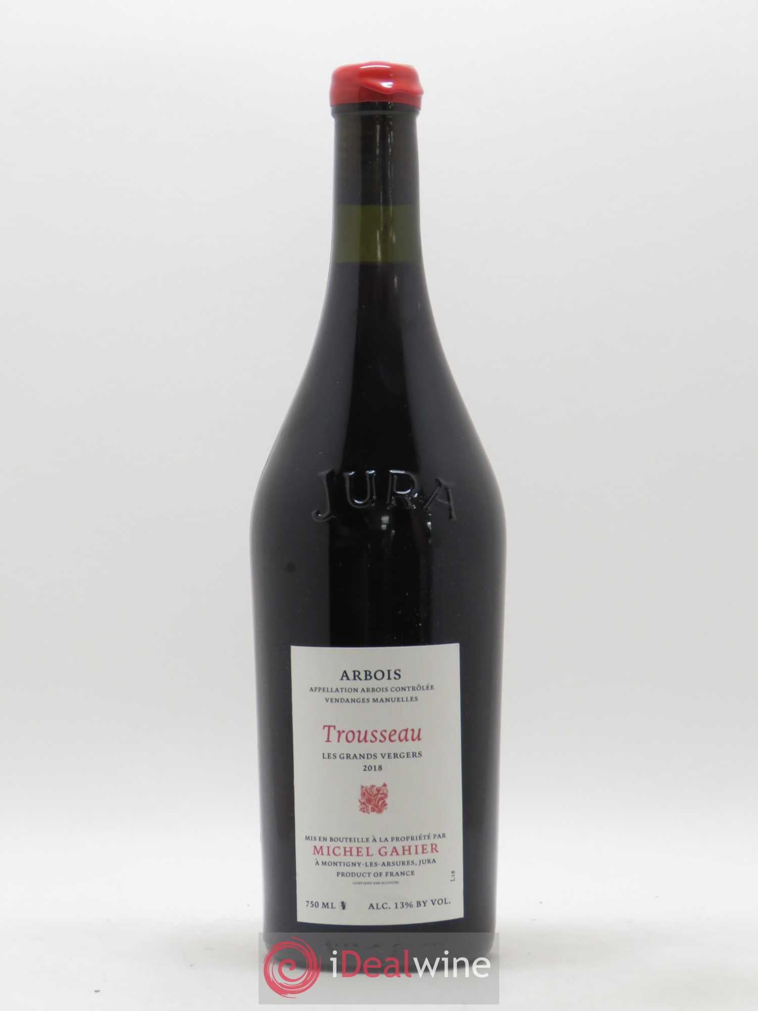 Arbois Trousseau Les Grands Vergers Domaine Michel Gahier 2017 - Posten von 1 Flasche - 0