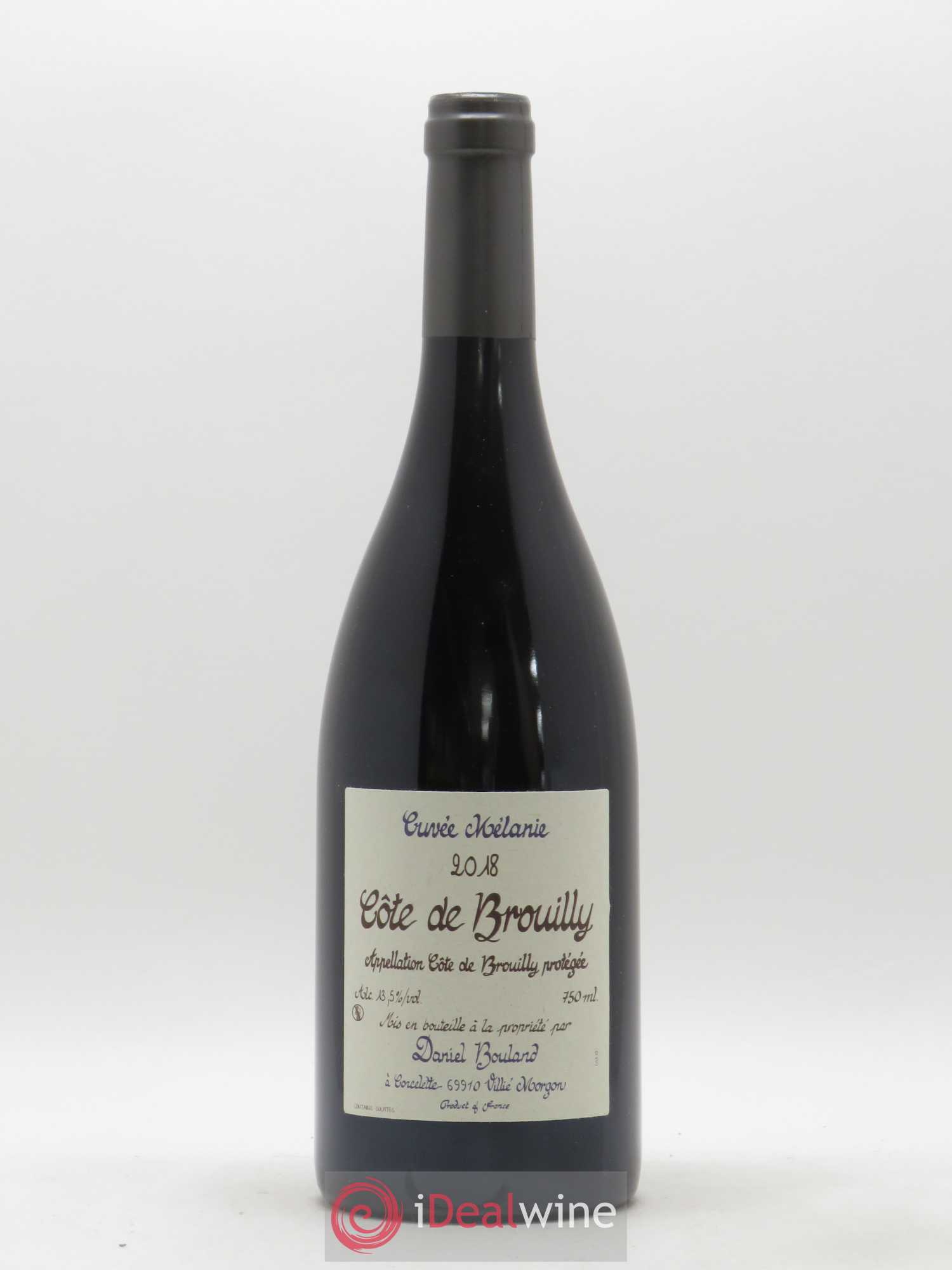 Côte de Brouilly Cuvée Mélanie Daniel Bouland (Domaine) (sans prix de réserve) 2018 - Lot de 1 bouteille - 0