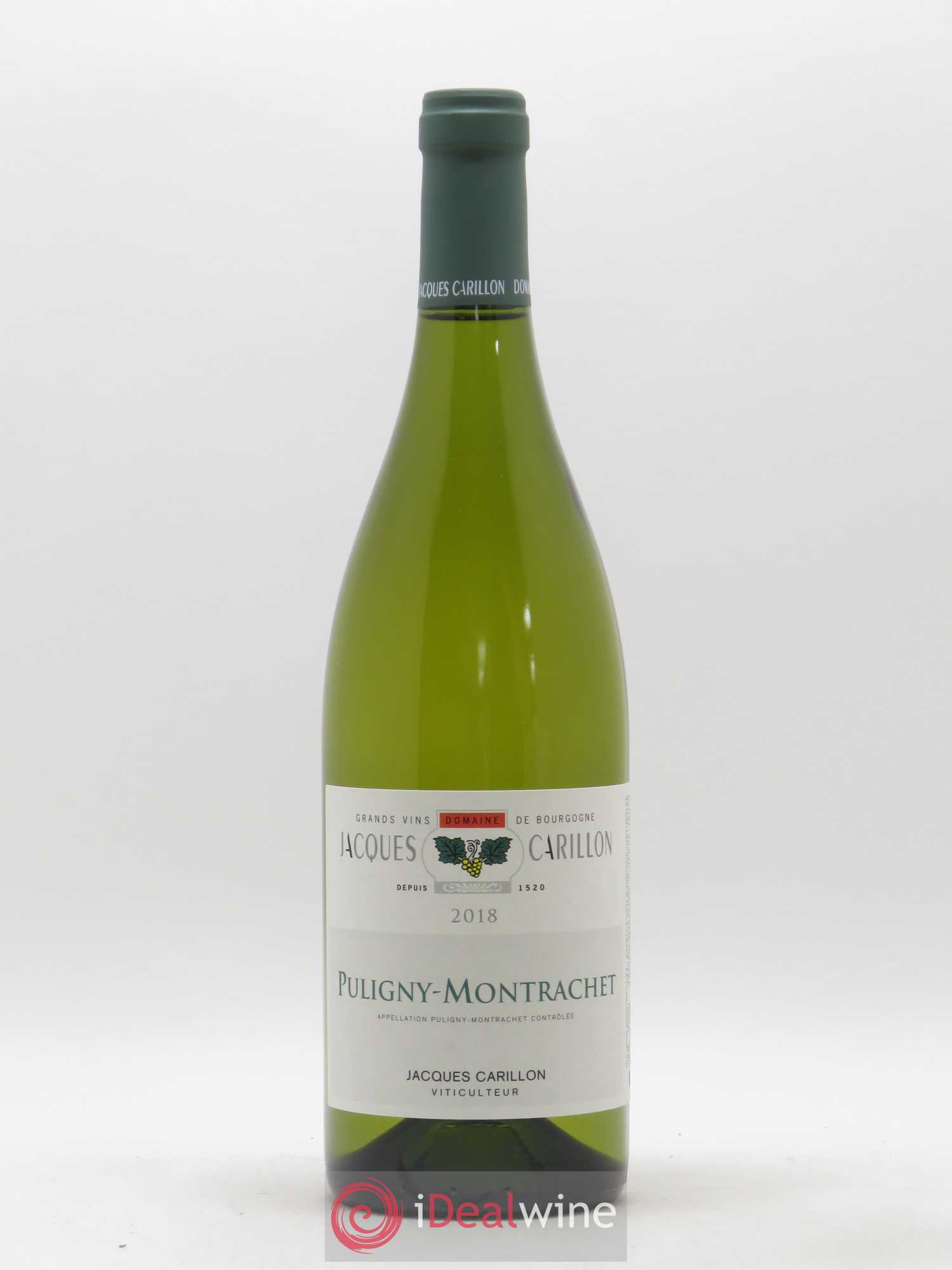 Puligny-Montrachet Jacques Carillon (Domaine) 2018 - Lot de 1 bouteille - 0