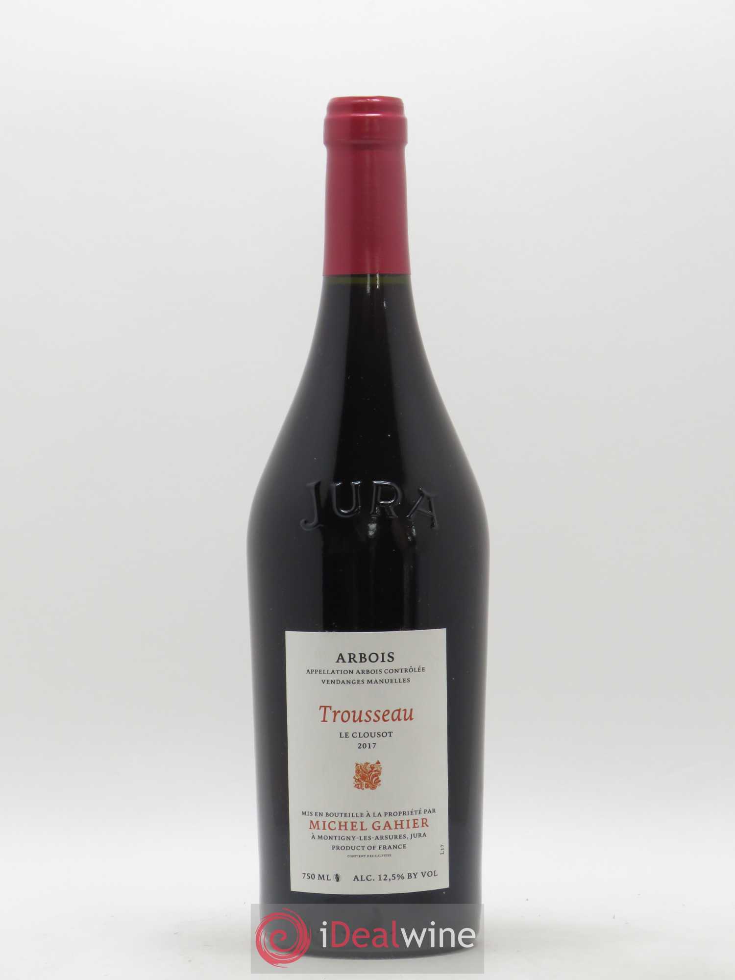 Arbois Trousseau Le Clousot Domaine Michel Gahier 2017 - Posten von 1 Flasche - 0