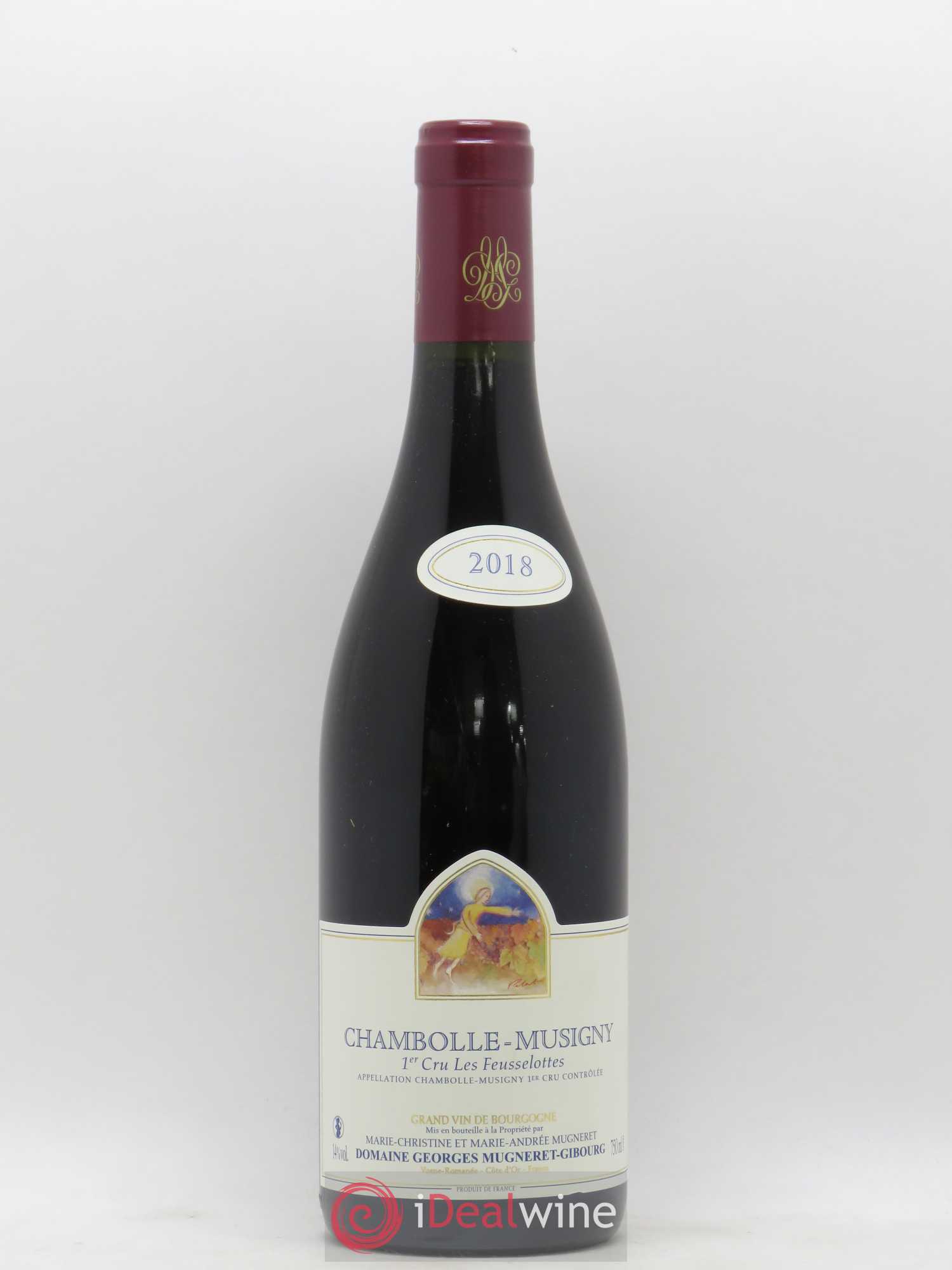 Chambolle-Musigny 1er Cru Les Feusselottes Mugneret-Gibourg (Domaine) 2018 - Lot de 1 bouteille - 0