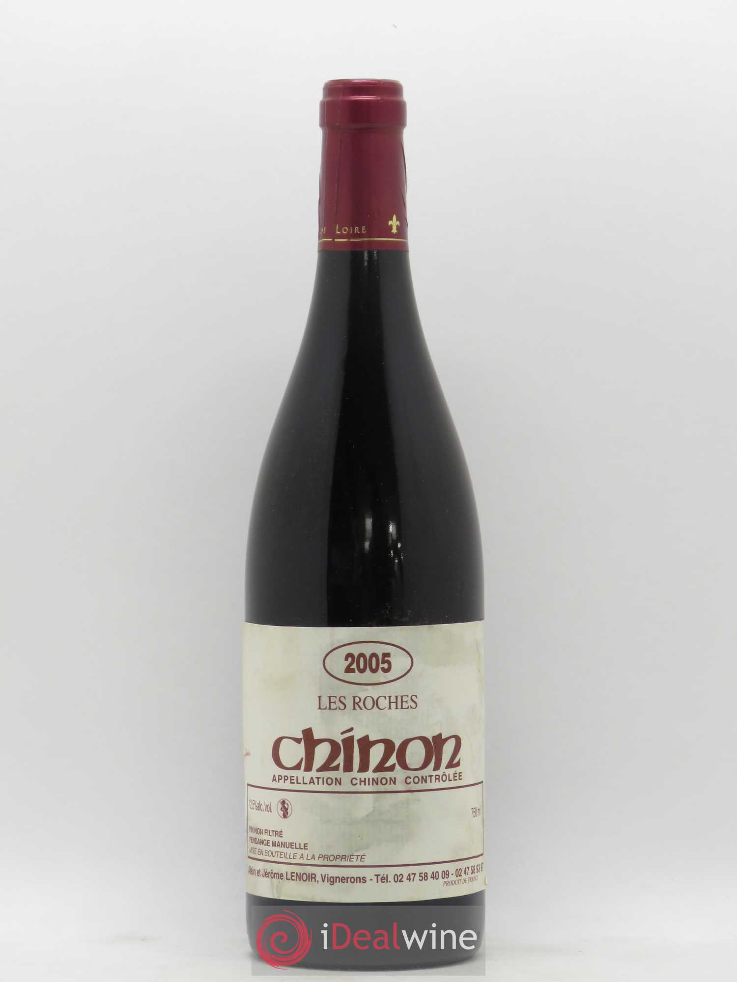 Chinon Les Roches Lenoir (Domaine) 2005 - Lot de 1 bouteille - 0