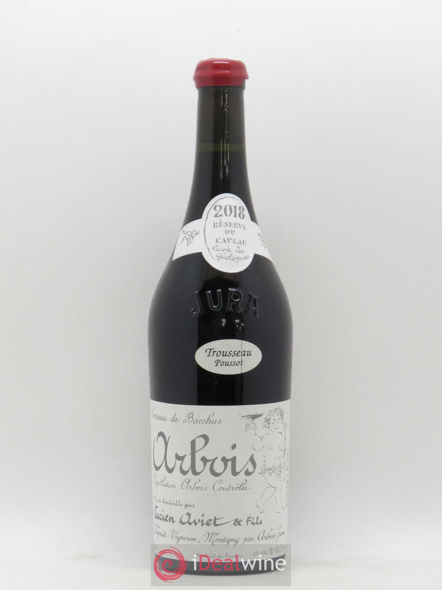Arbois Trousseau Poussot Cuvée des Géologues Lucien Aviet (Domaine) (sans prix de réserve) 2018 - Lot de 1 bouteille - 0