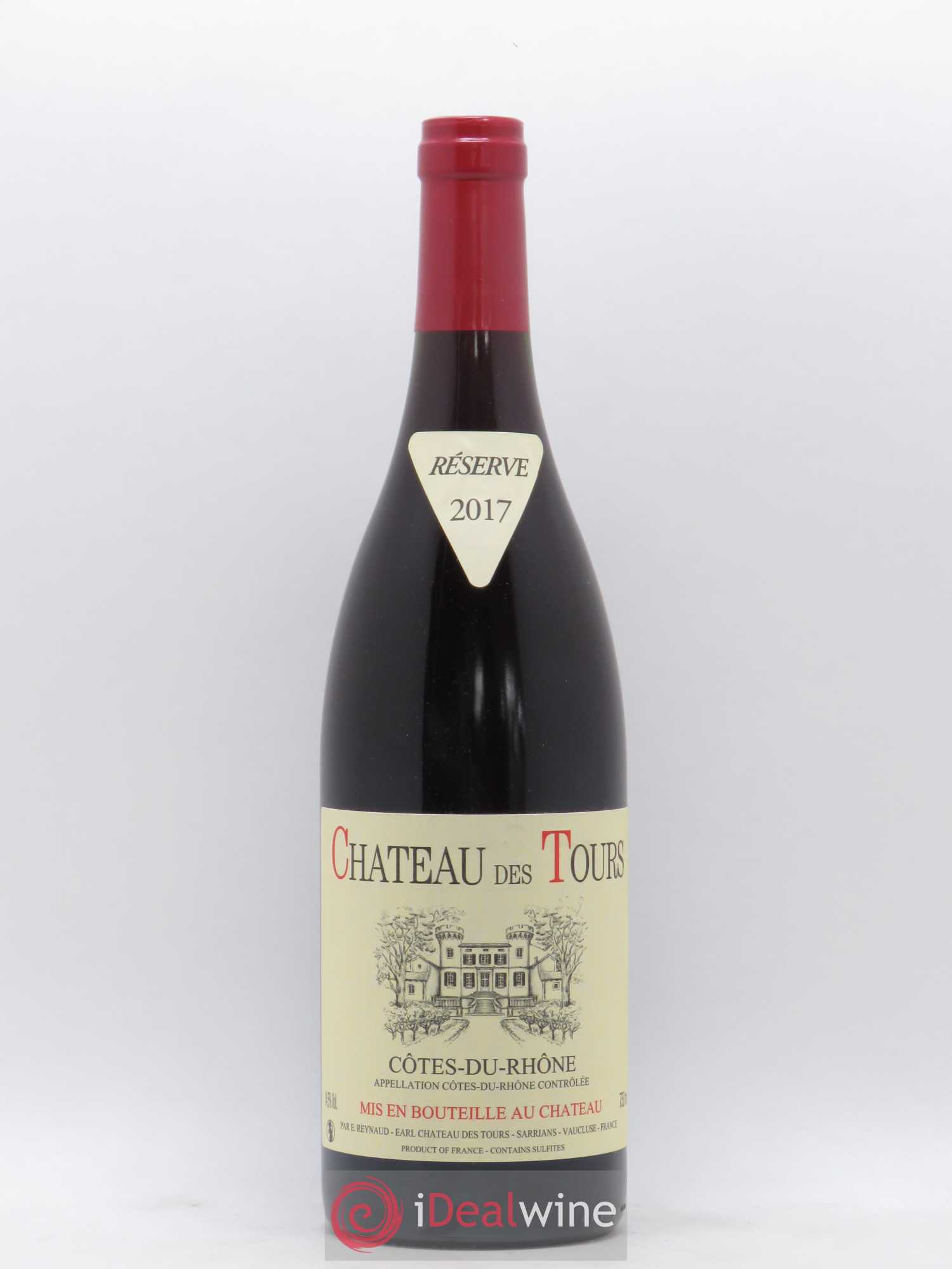 Côtes-du-Rhône Château des Tours Emmanuel Reynaud 2017 - Lot de 1 bouteille - 0