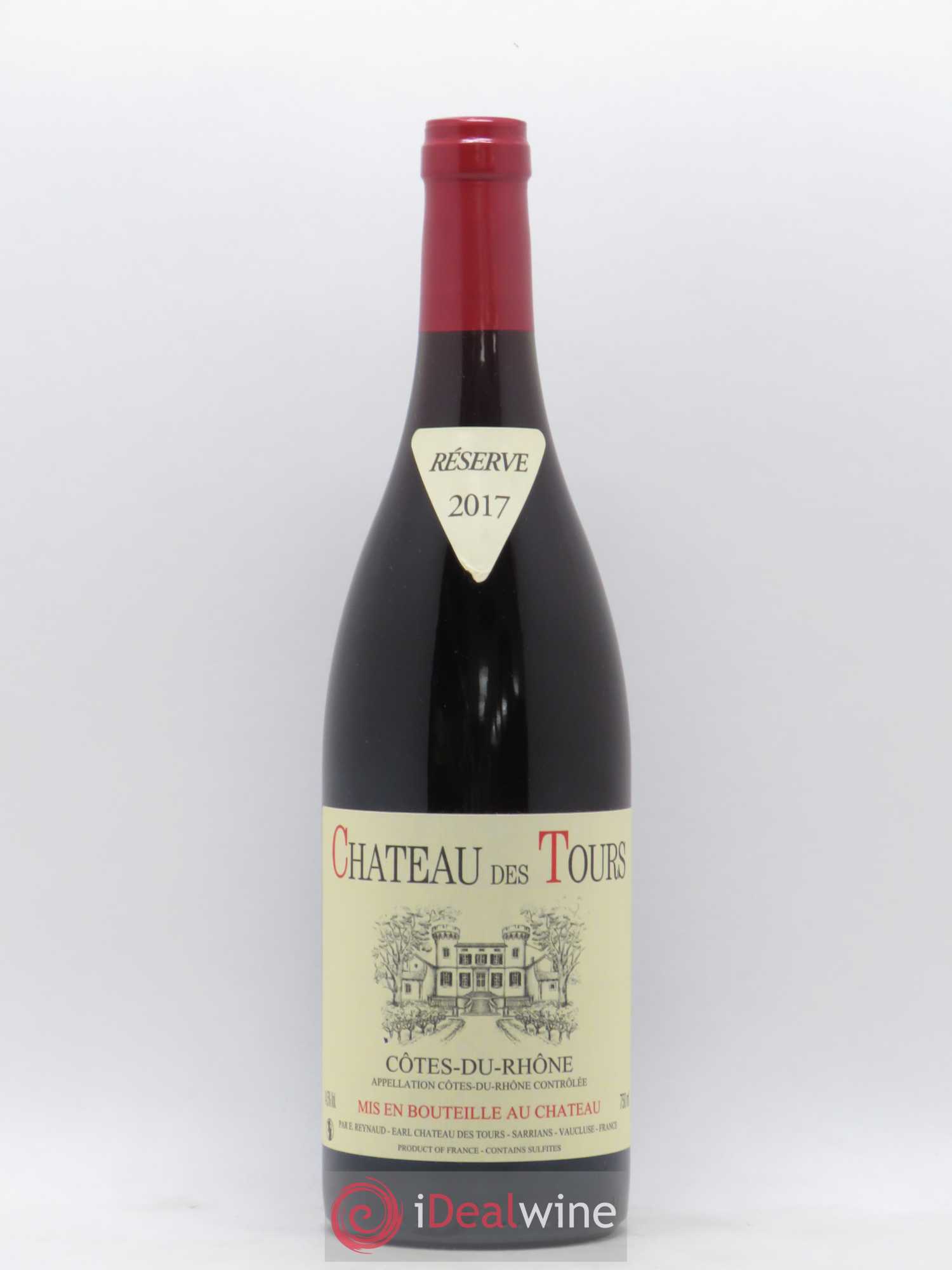Côtes-du-Rhône Château des Tours Emmanuel Reynaud 2017 - Lot de 1 bouteille - 0