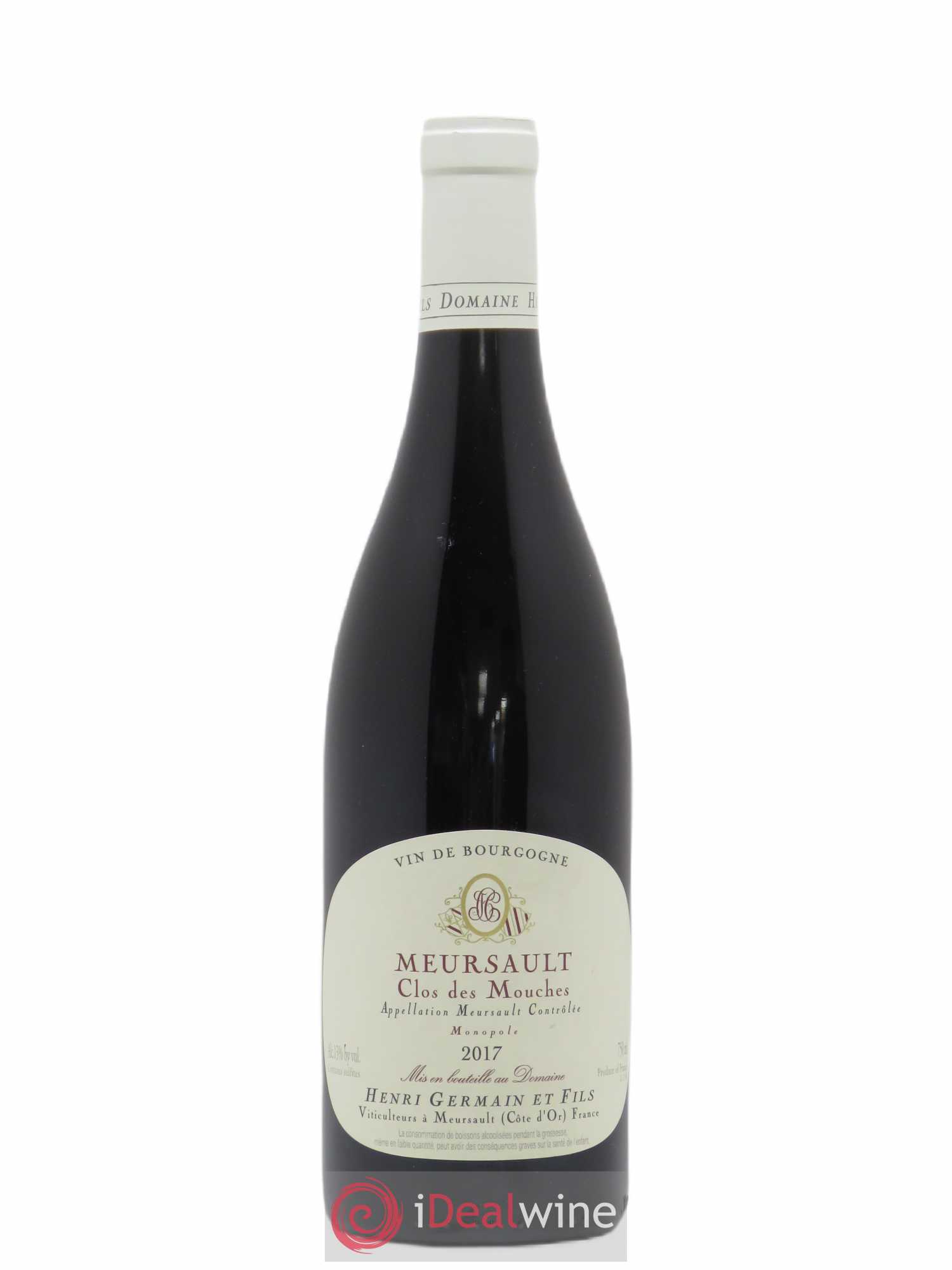 Meursault Clos des Mouches Henri Germain 2017 - Lot de 1 bouteille - 0