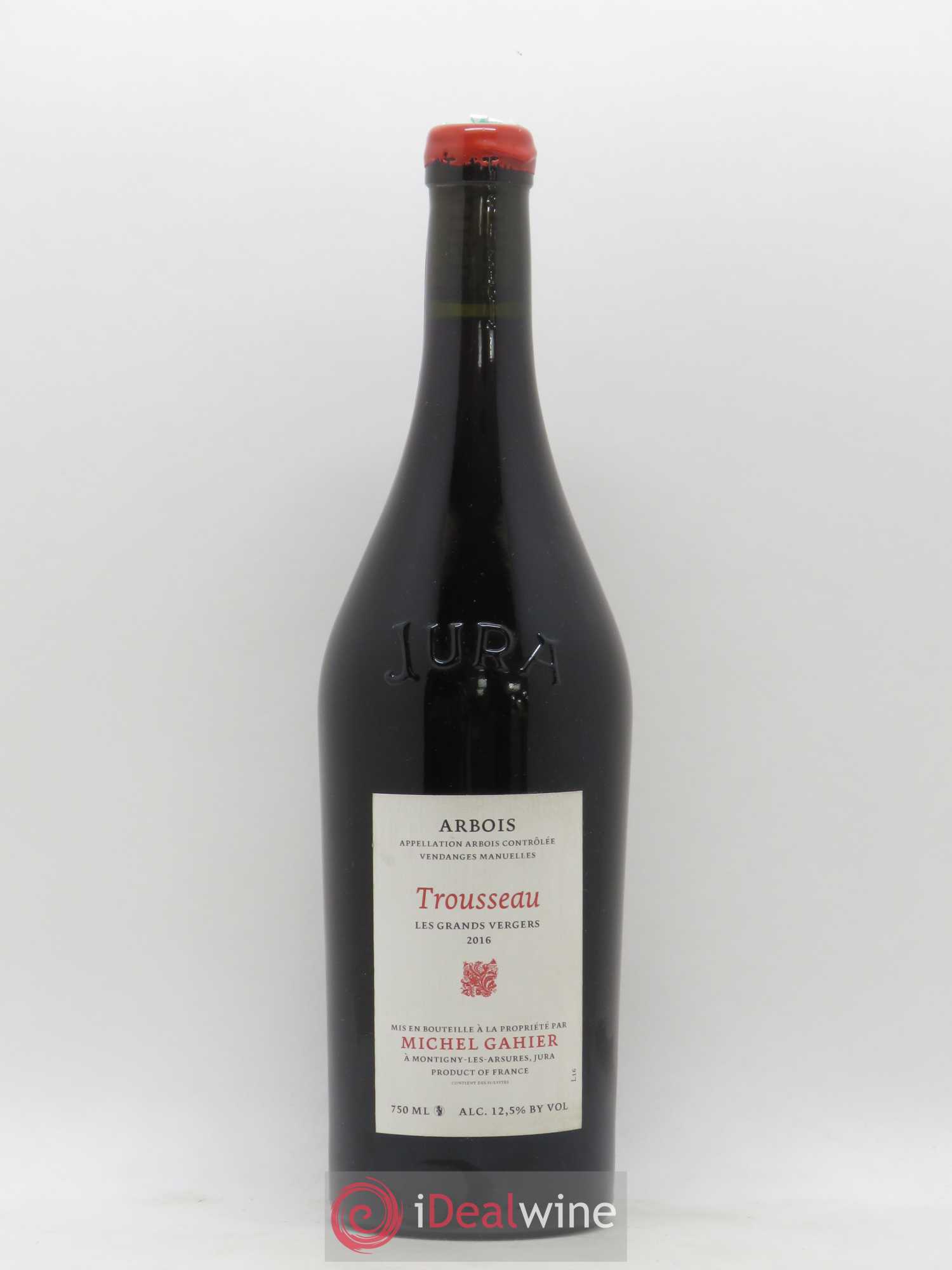 Arbois Les Grands Vergers Trousseau Domaine Michel Gahier 2016 - Posten von 1 Flasche - 0