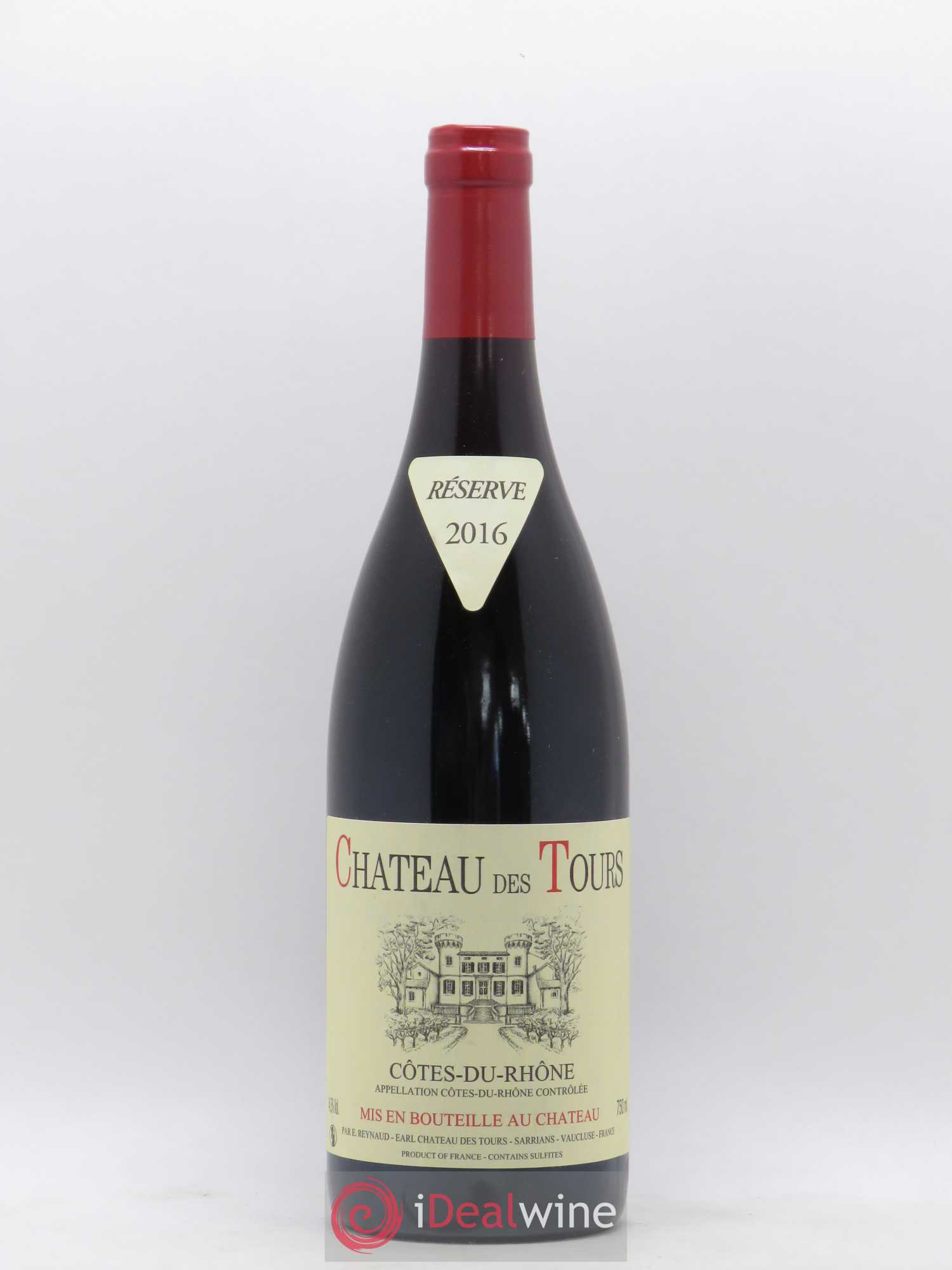 Côtes-du-Rhône Château des Tours Emmanuel Reynaud (sans prix de réserve) 2016 - Lot de 1 bouteille - 0