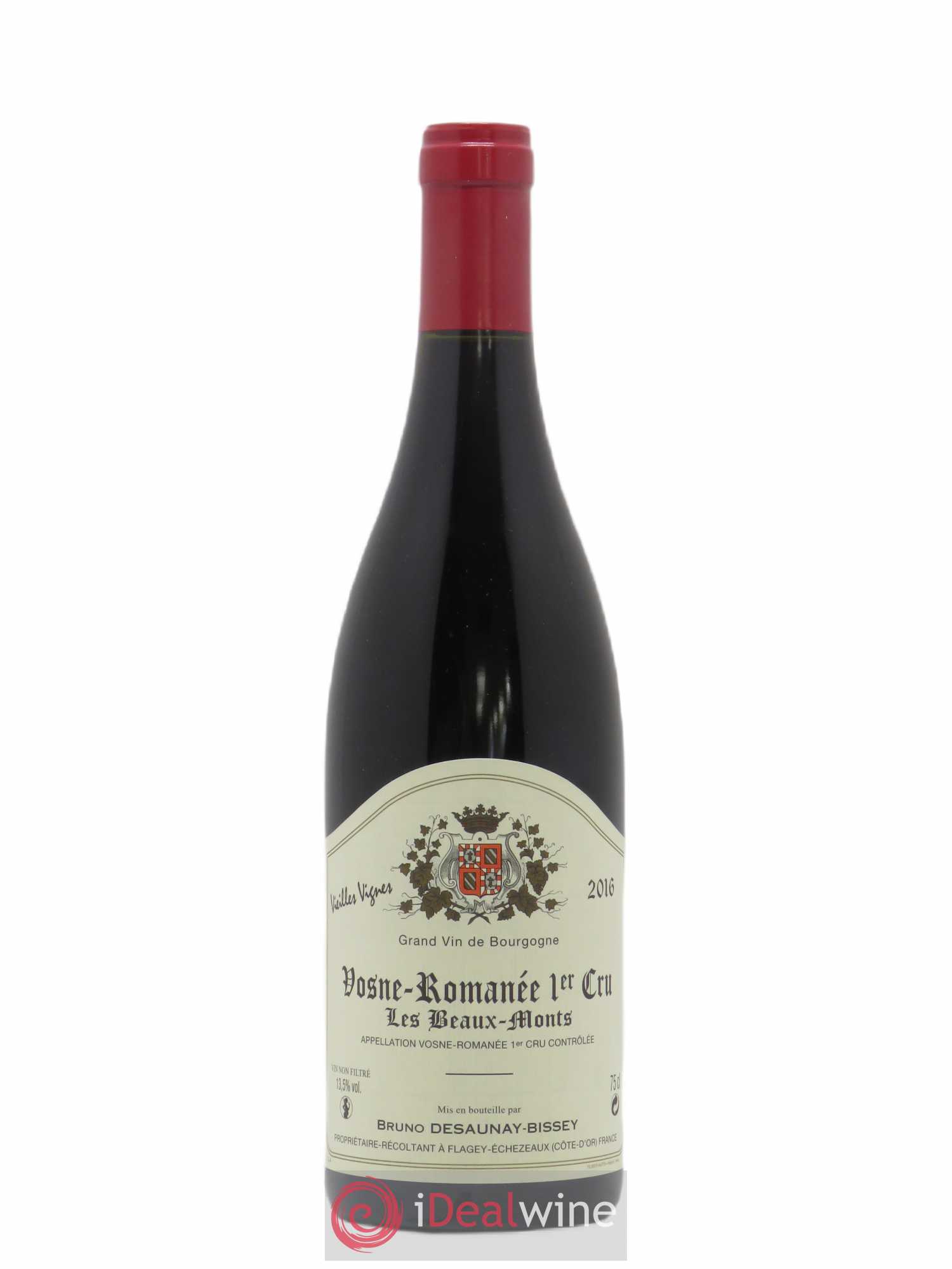 Vosne-Romanée 1er Cru Les Beaux Monts Vieilles Vignes Domaine Desaunay Bissey 2016 - Posten von 1 Flasche - 0