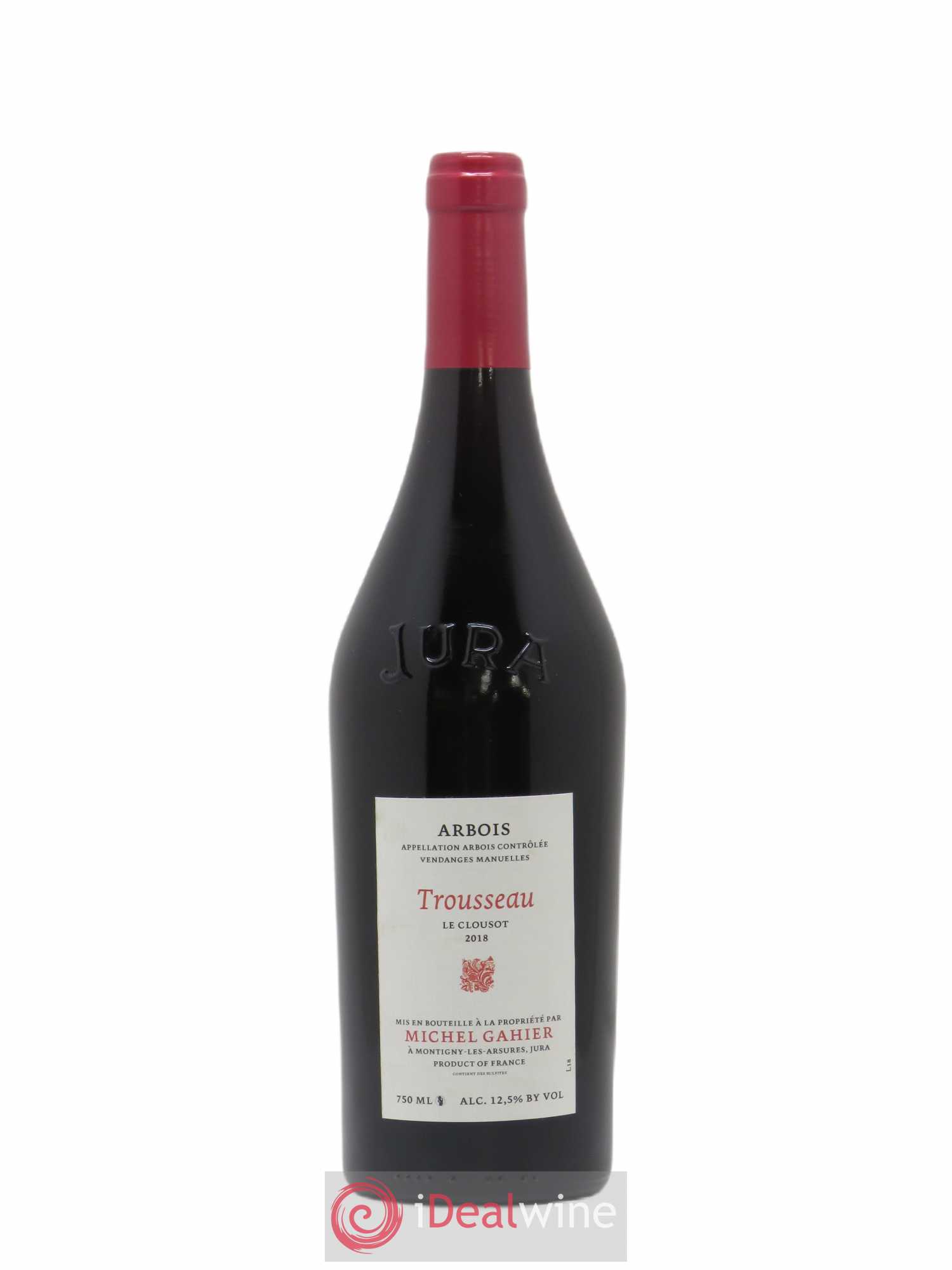 Arbois Trousseau Le Clousot Domaine Michel Gahier 2018 - Posten von 1 Flasche - 0