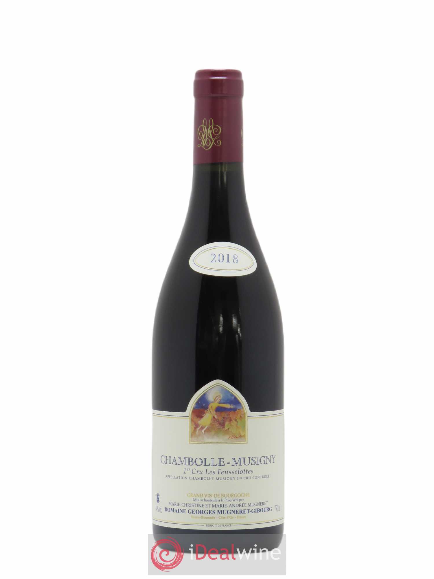 Chambolle-Musigny 1er Cru Les Feusselottes Mugneret-Gibourg (Domaine) 2018 - Lot de 1 bouteille - 0