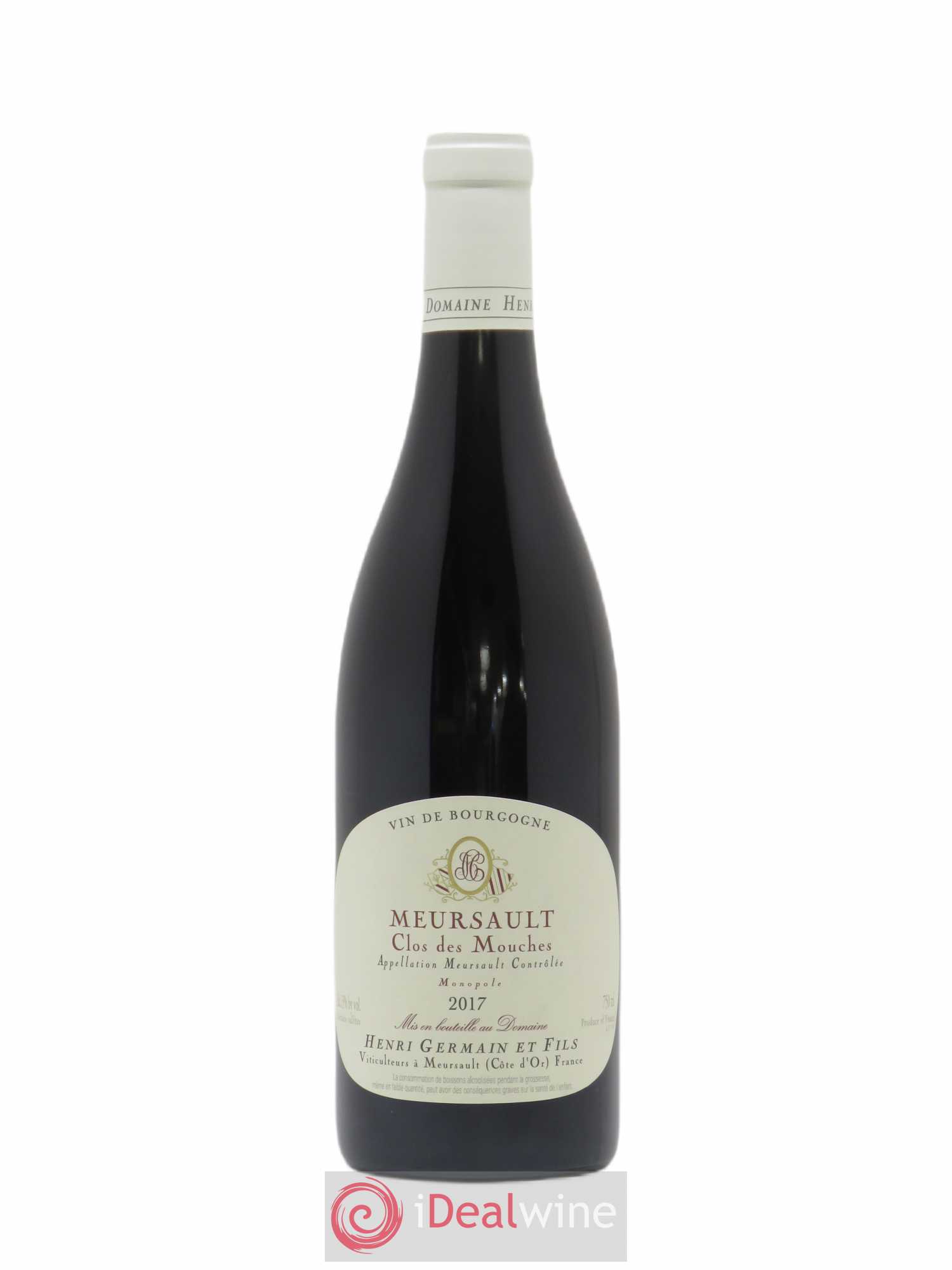 Meursault Clos des Mouches Henri Germain 2017 - Lot de 1 bouteille - 0