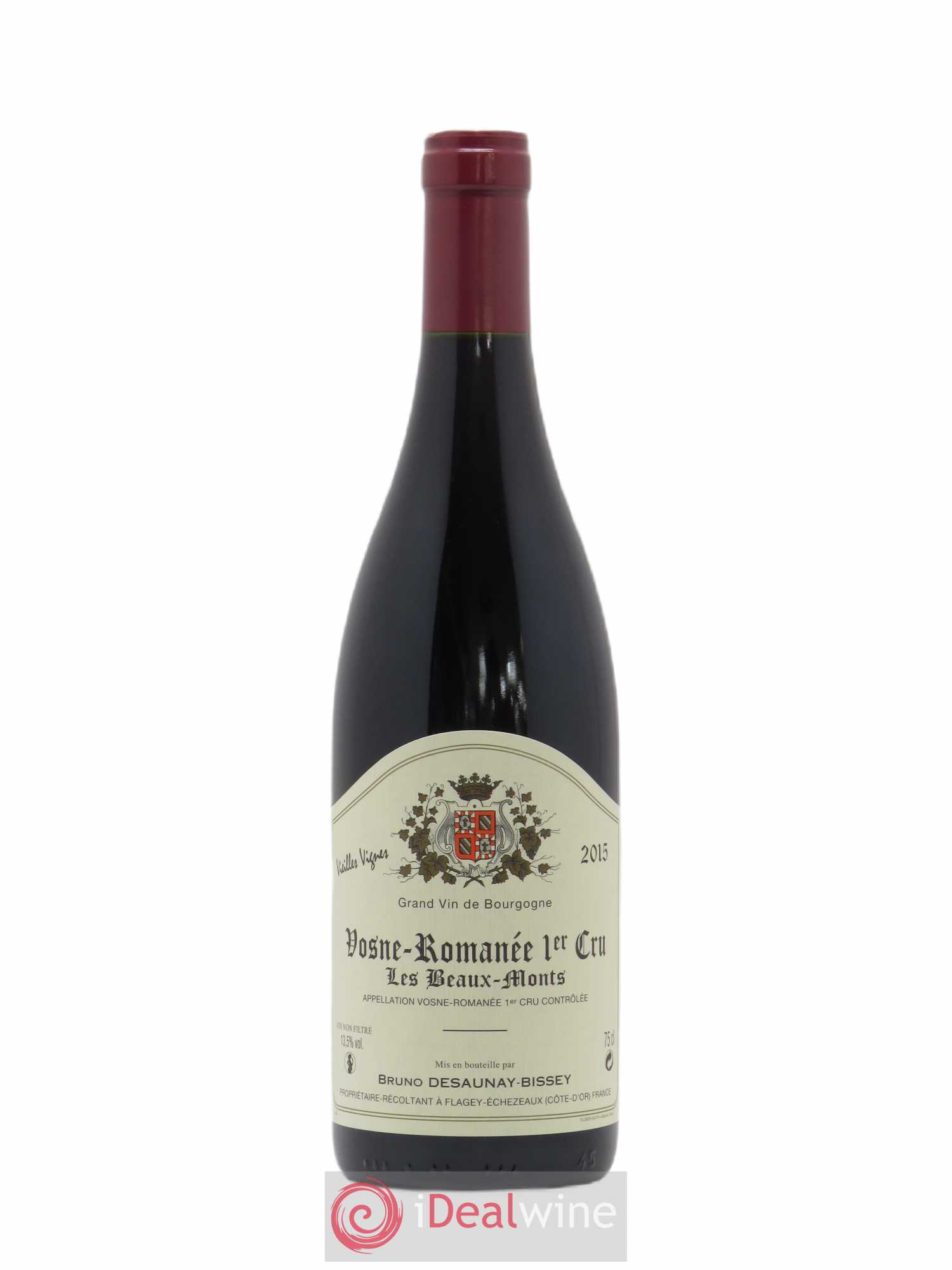 Vosne-Romanée 1er Cru Les Beaux Monts Vieilles Vignes Domaine Desaunay Bissey 2015 - Posten von 1 Flasche - 0