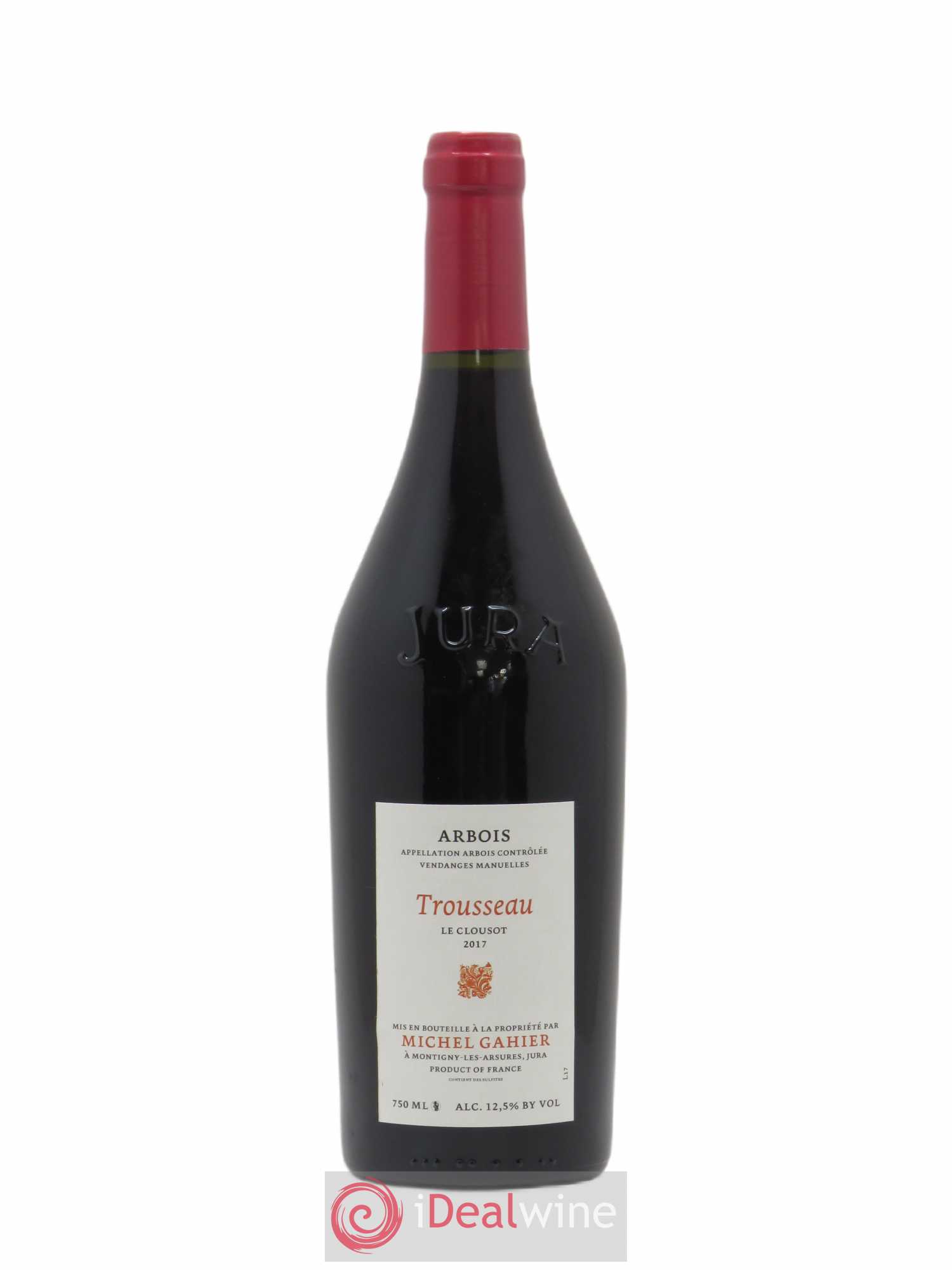 Arbois Trousseau Le Clousot Domaine Michel Gahier 2017 - Posten von 1 Flasche - 0