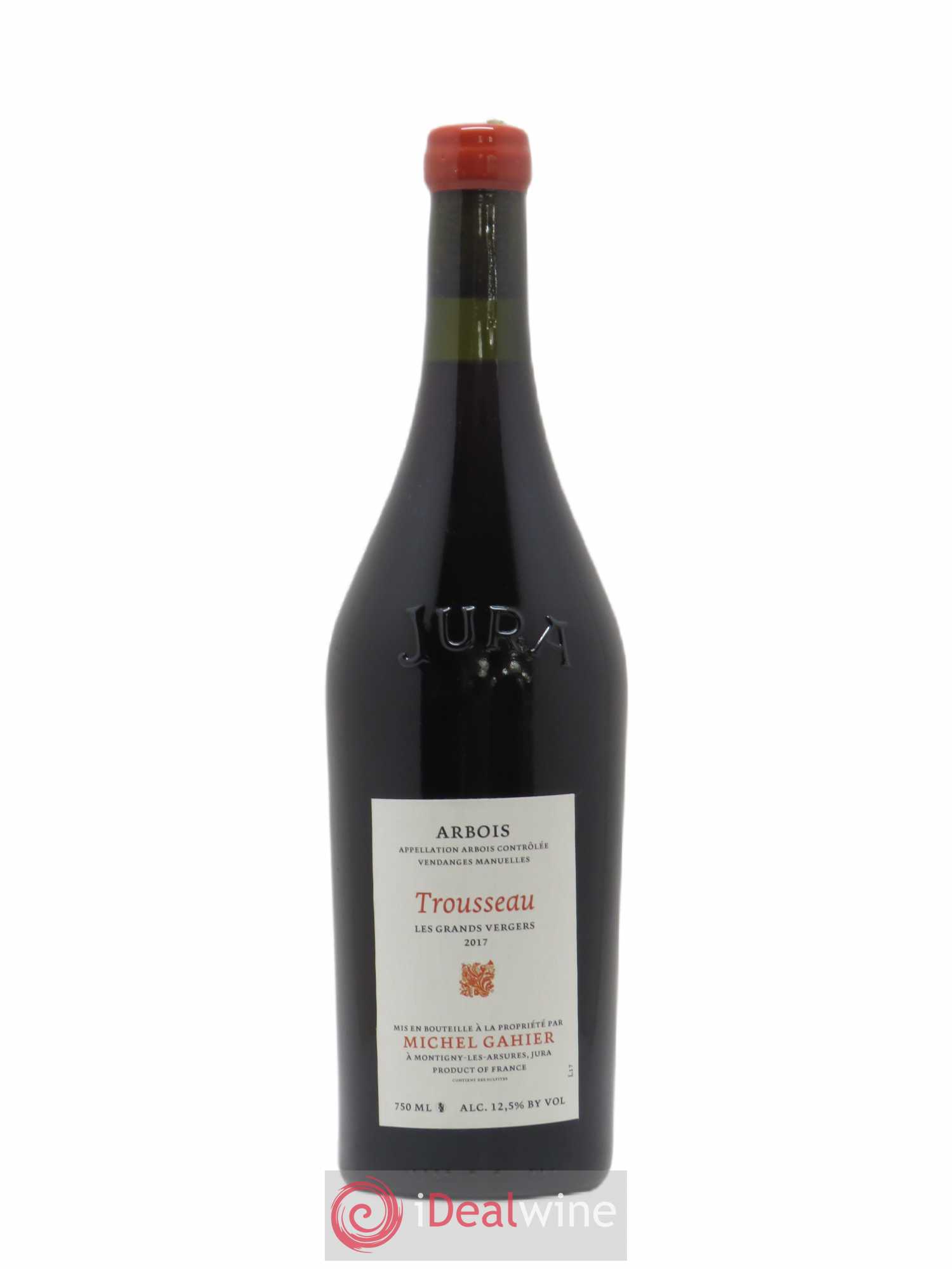 Arbois Trousseau Les Grands Vergers Domaine Michel Gahier 2017 - Posten von 1 Flasche - 0
