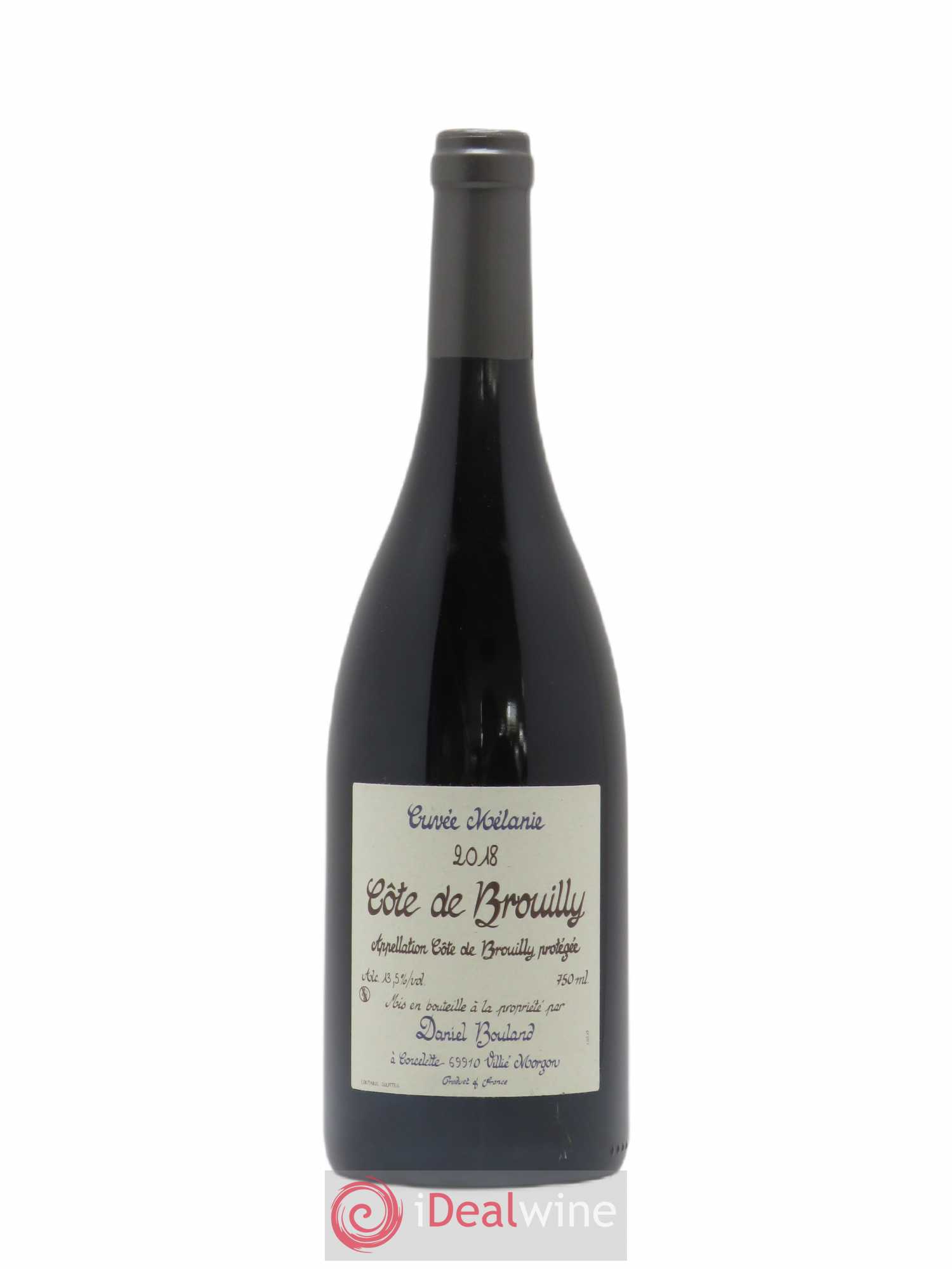 Côte de Brouilly Cuvée Mélanie Daniel Bouland (Domaine) 2018 - Lot de 1 bouteille - 0