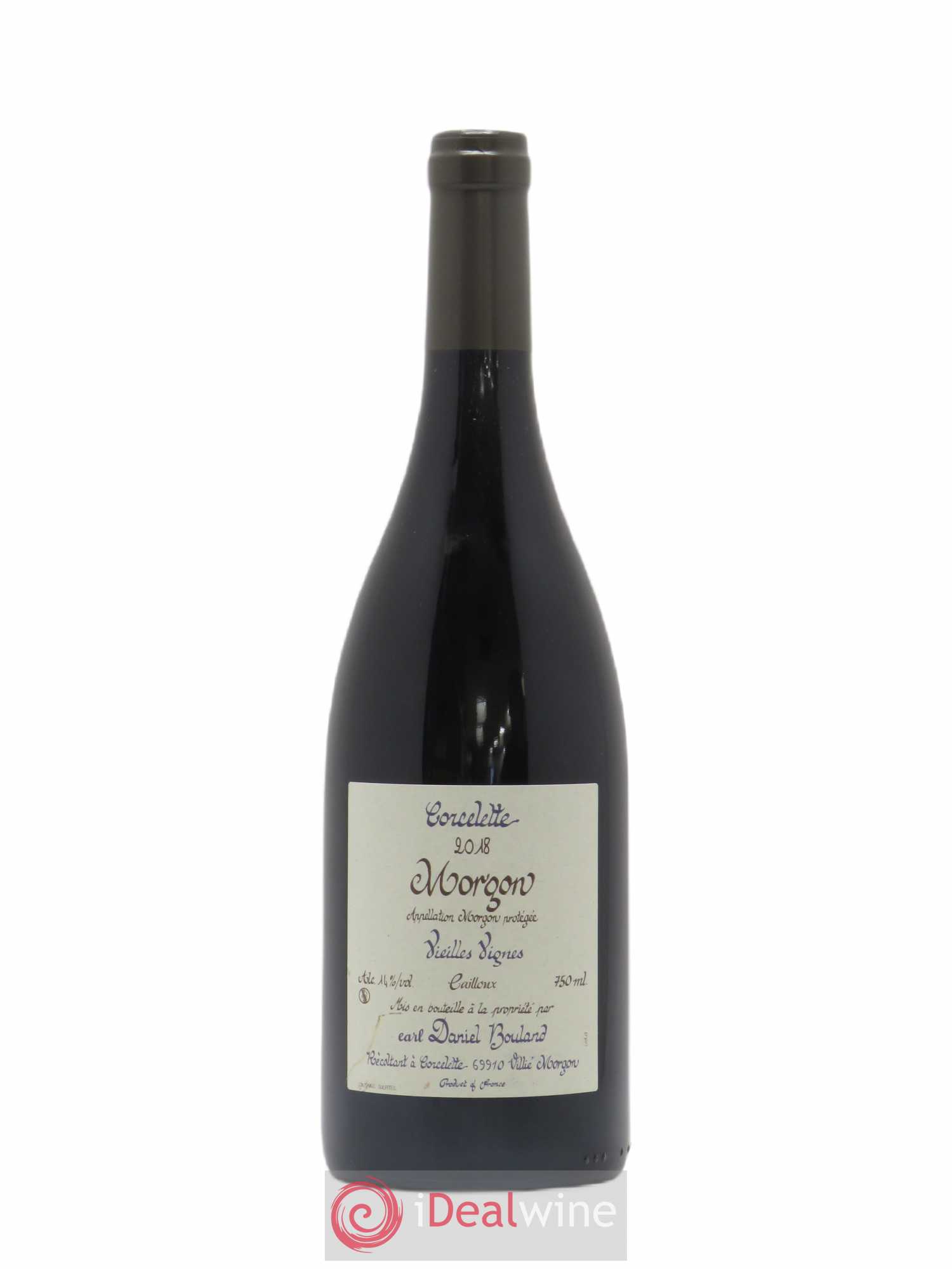 Morgon Corcelette Vieilles Vignes Cailloux Daniel Bouland (Domaine) 2018 - Lot de 1 bouteille - 0