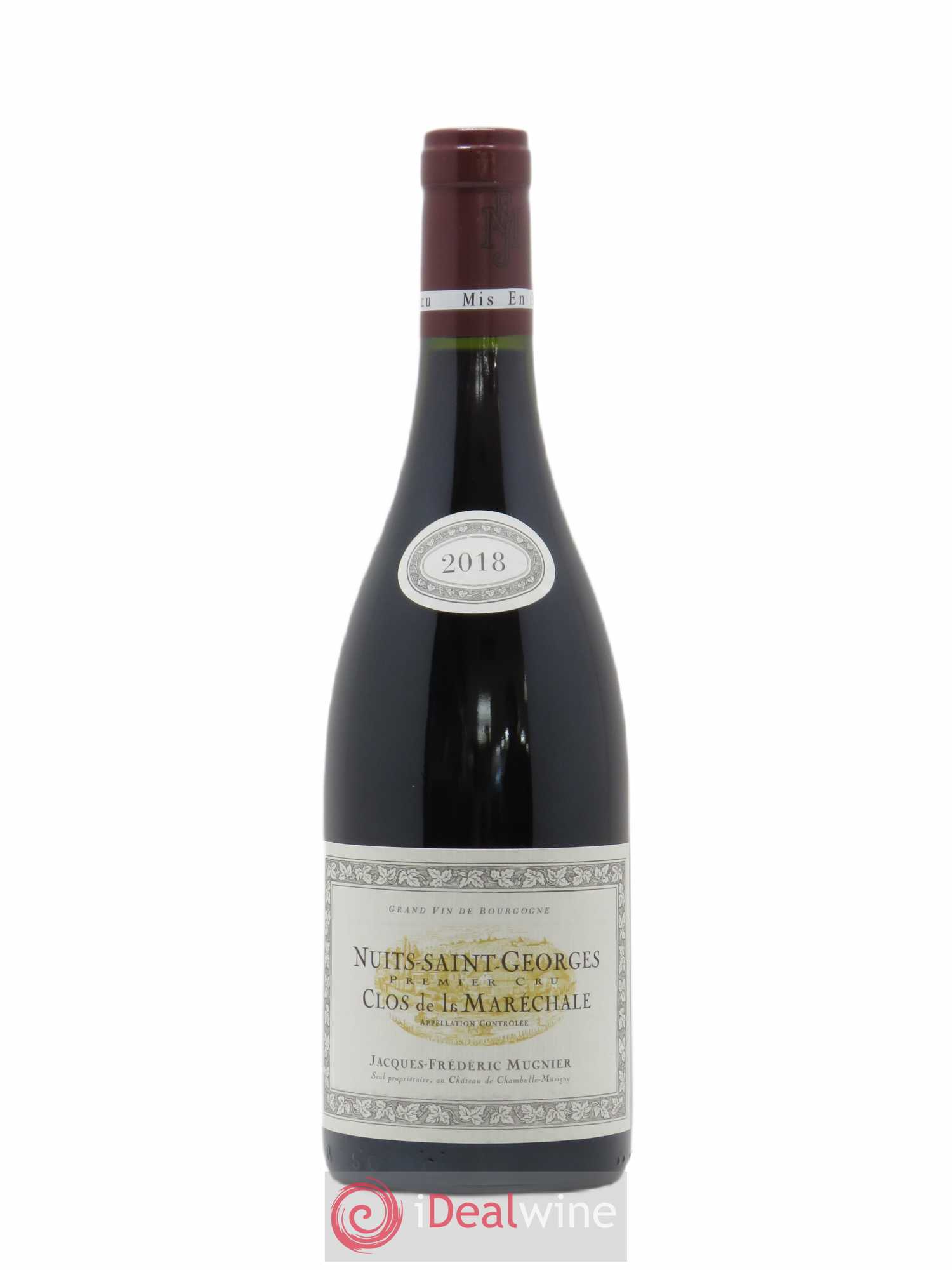 Nuits-Saint-Georges 1er Cru Clos de La Maréchale Jacques-Frédéric Mugnier 2018 - Lot de 1 bouteille - 0