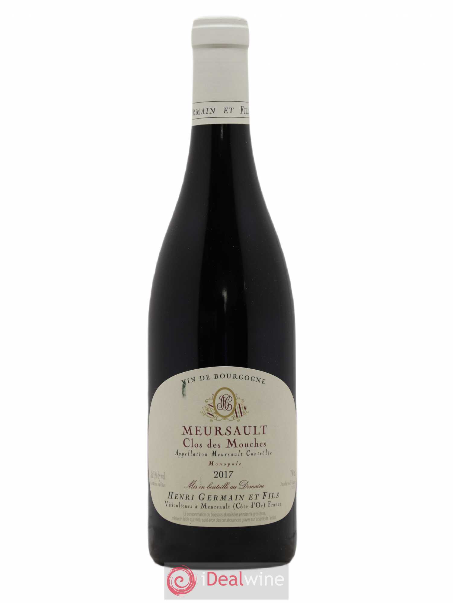 Meursault Clos des Mouches Henri Germain 2017 - Lot de 1 bouteille - 0