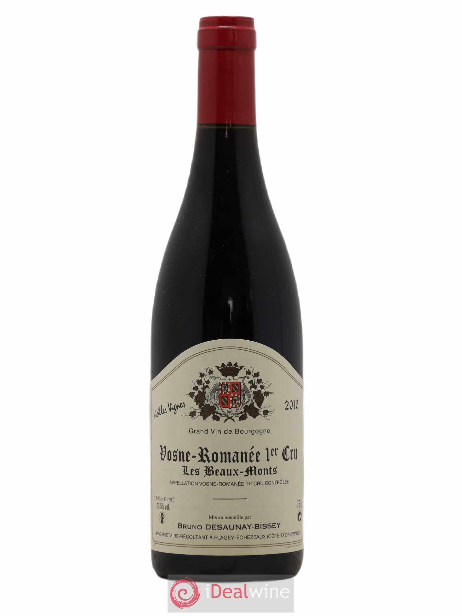 Vosne-Romanée 1er Cru Les Beaux Monts Vieille Vigne Domaine Desaunay Bissey 2016 - Posten von 1 Flasche - 0