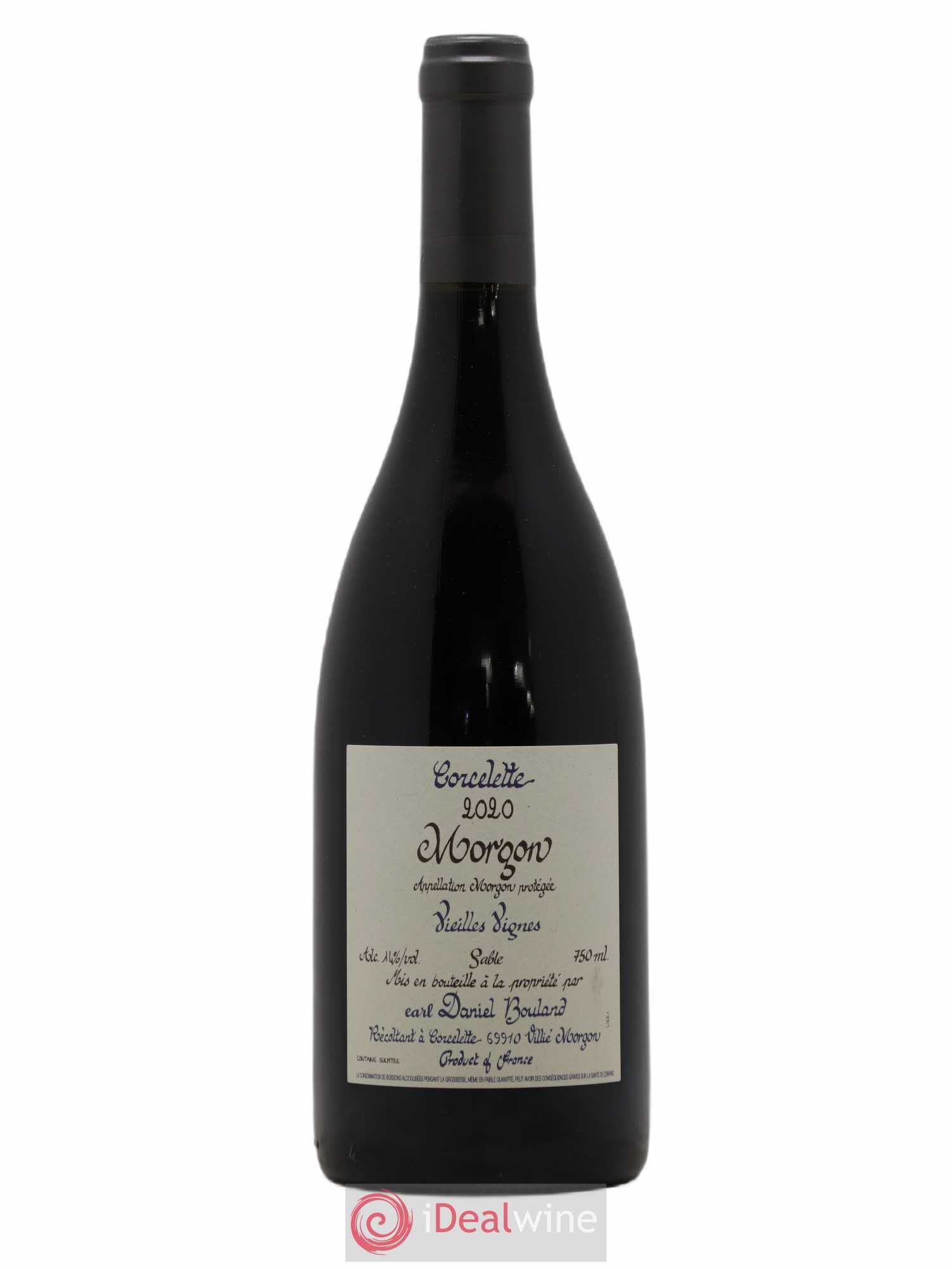 Morgon Corcelette Vieilles Vignes Sables Daniel Bouland (Domaine) 2020 - Lot de 1 bouteille - 0