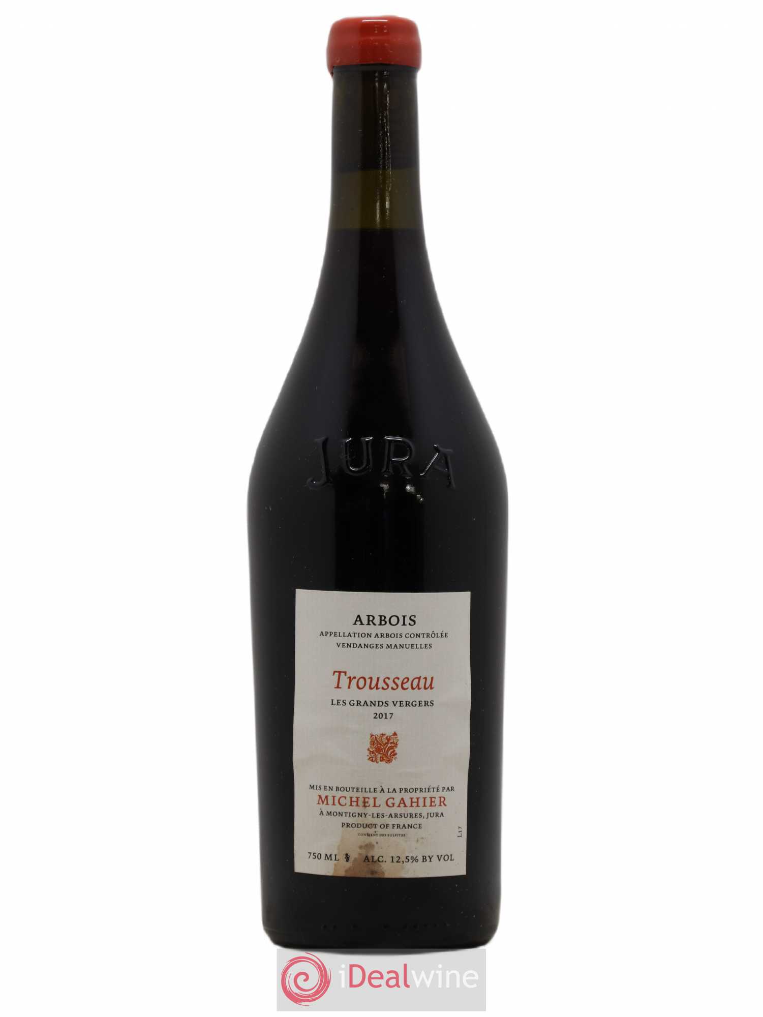 Arbois Trousseau Les Grands Vergers Domaine Michel Gahier 2017 - Posten von 1 Flasche - 0
