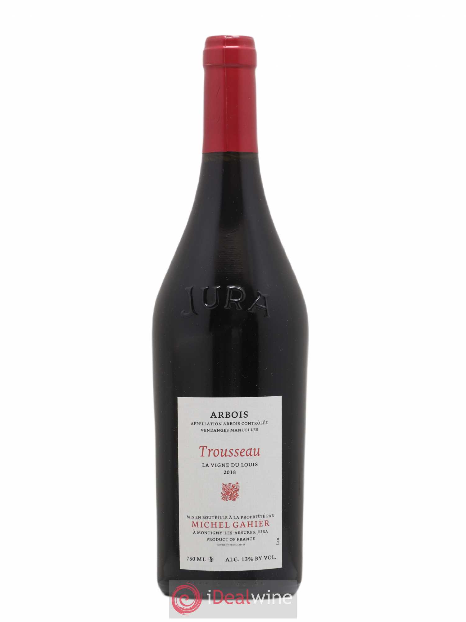 Arbois Trousseau La Vigne du Louis Michel Gahier 2018 - Lot de 1 bouteille - 0