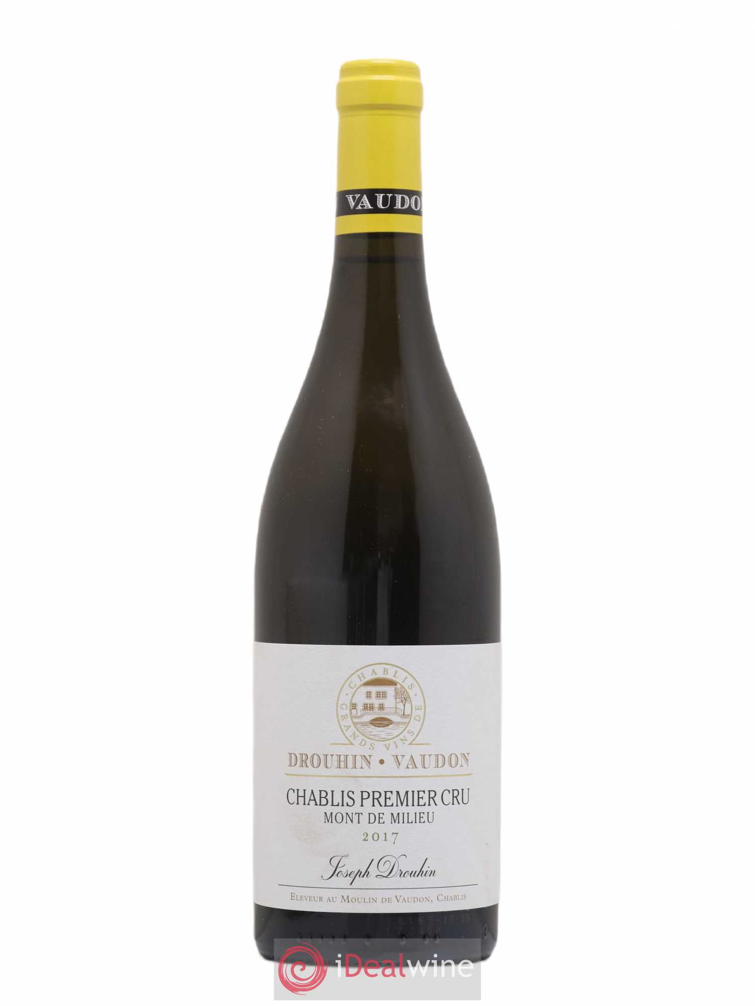 Chablis 1er Cru Mont de Milieu Drouhin-Vaudon (Domaine) 2017 - Lot de 1 bouteille - 0