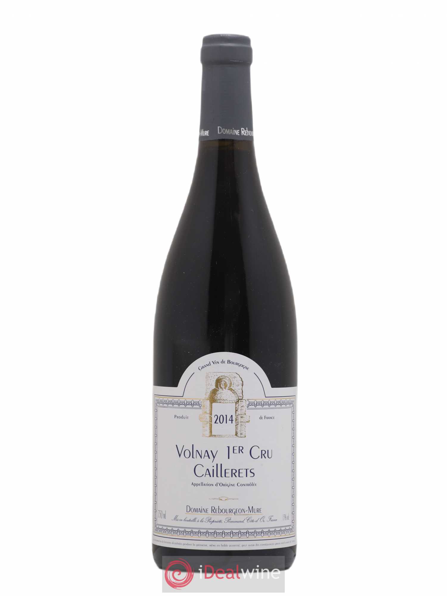 Volnay 1er Cru Caillerets Domaine Rebourgeon Mure 2014 - Lot de 1 bouteille - 0