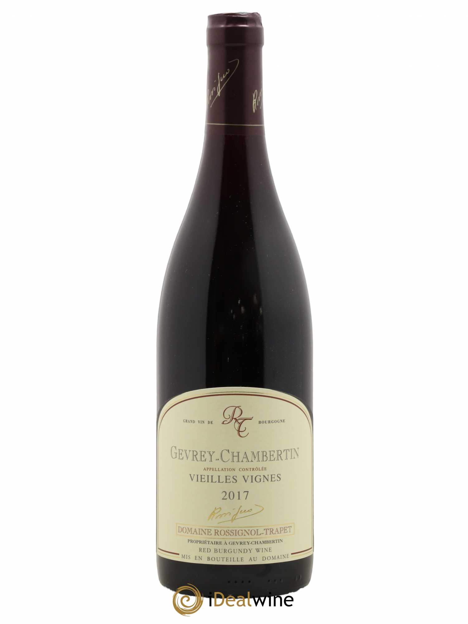Gevrey-Chambertin Vieilles vignes Rossignol-Trapet (Domaine) 2017 - Lot de 1 bouteille - 0